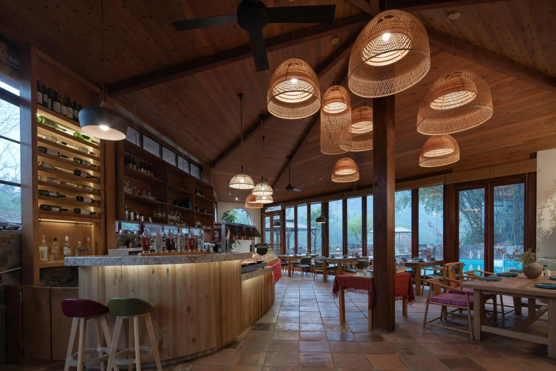 Restaurant/places to eat in The Apsara Lodge