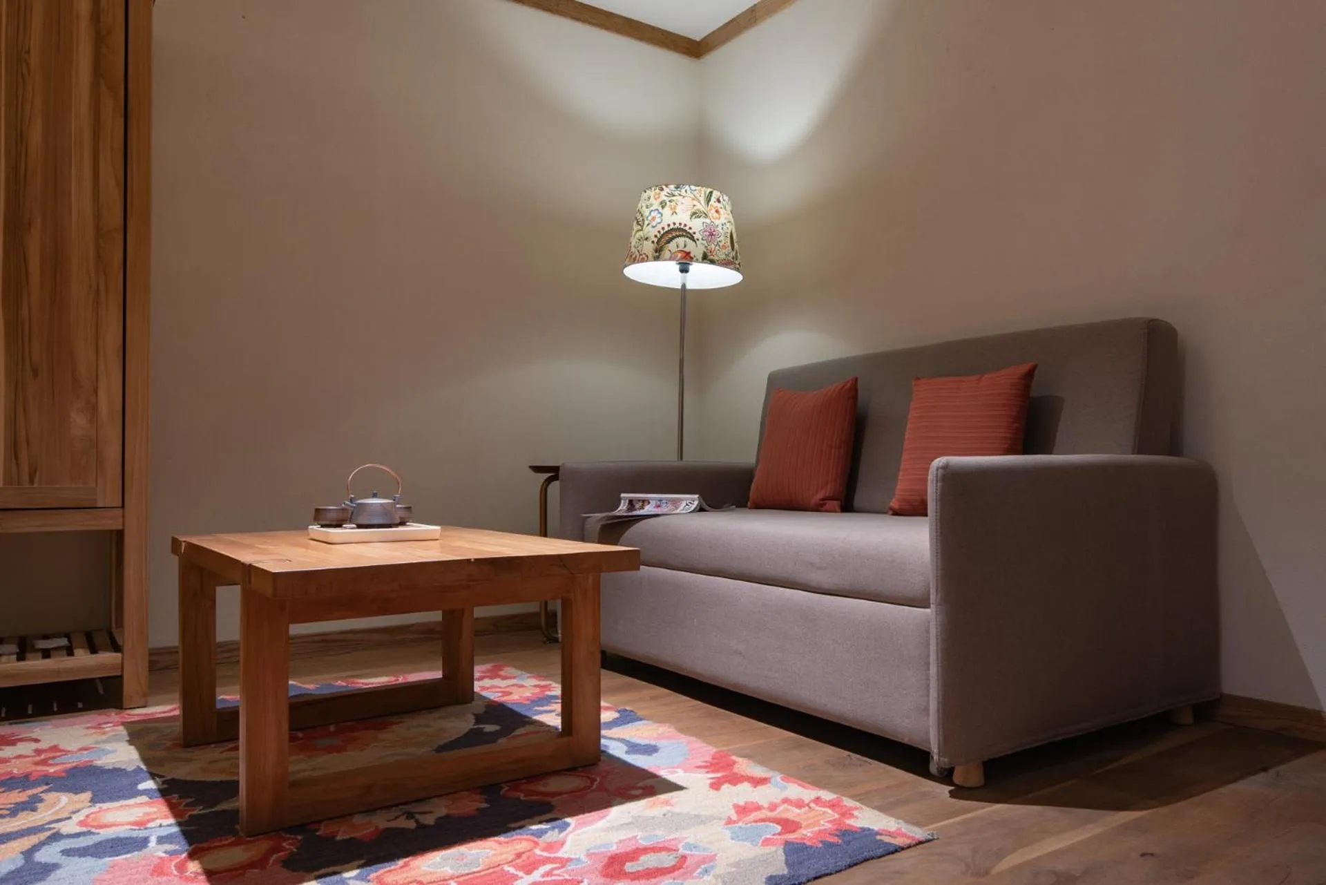 Living room in The Apsara Lodge