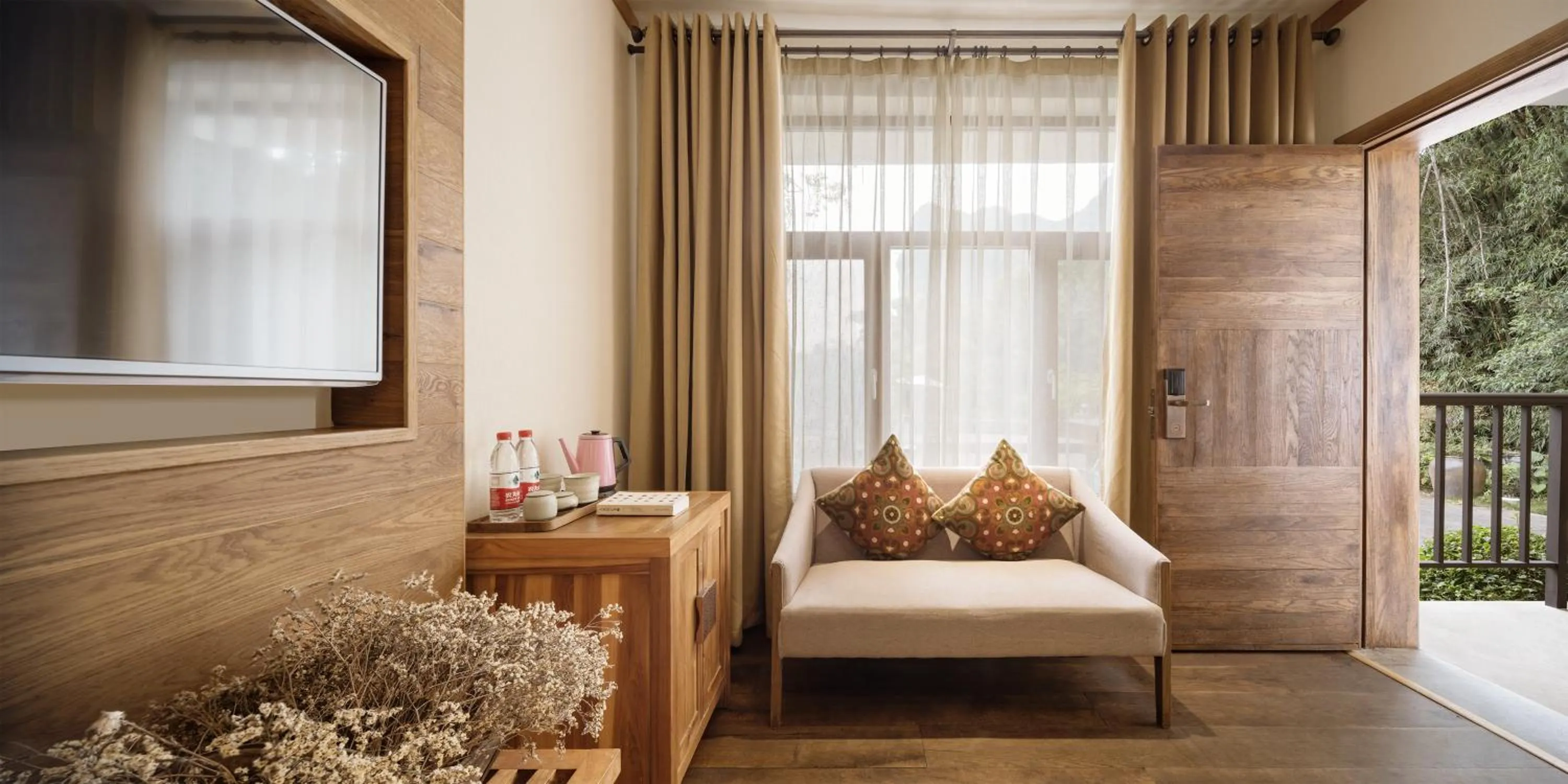 View (from property/room) in Yangshuo The Apsara Lodge