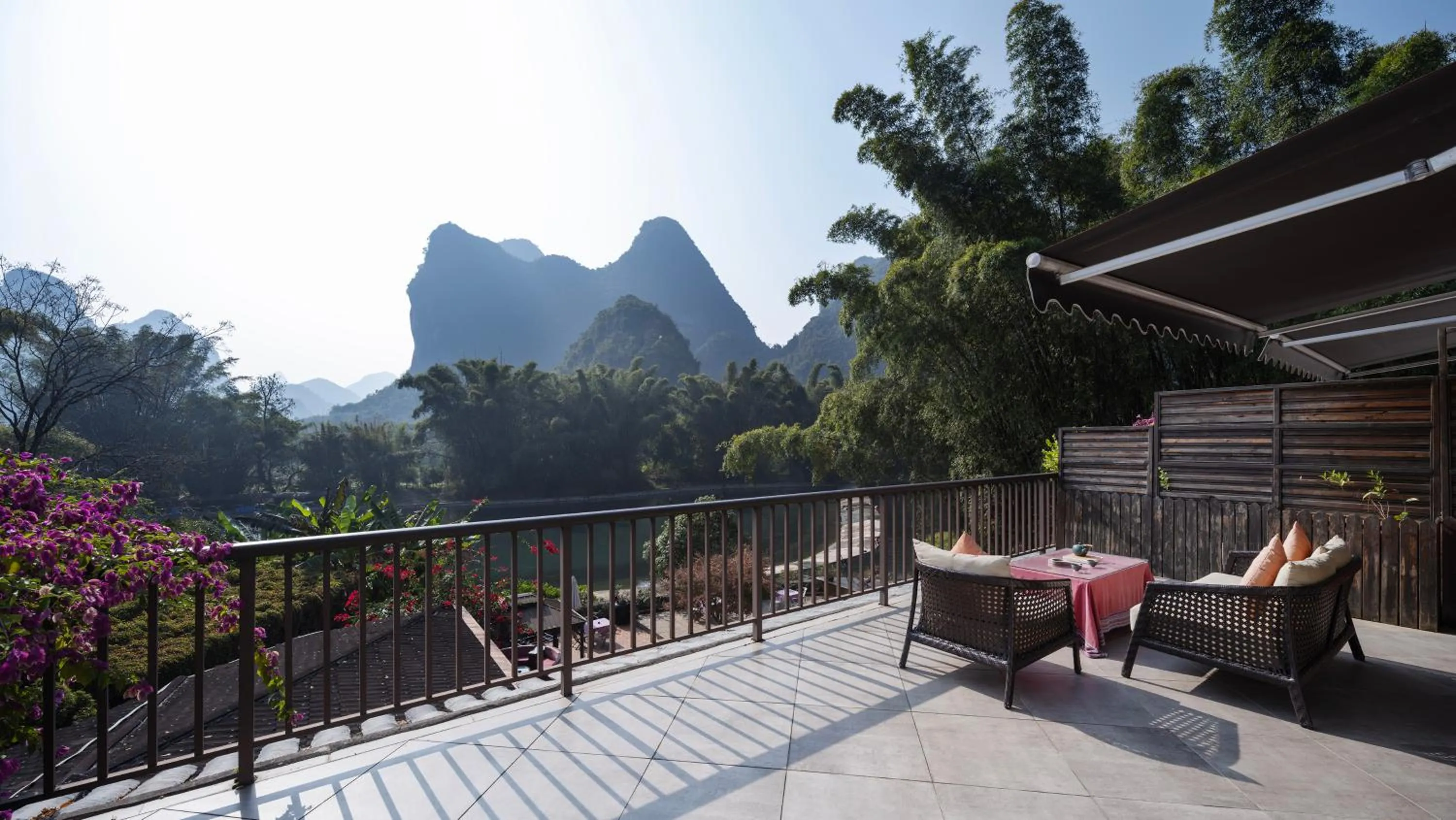 View (from property/room) in Yangshuo The Apsara Lodge