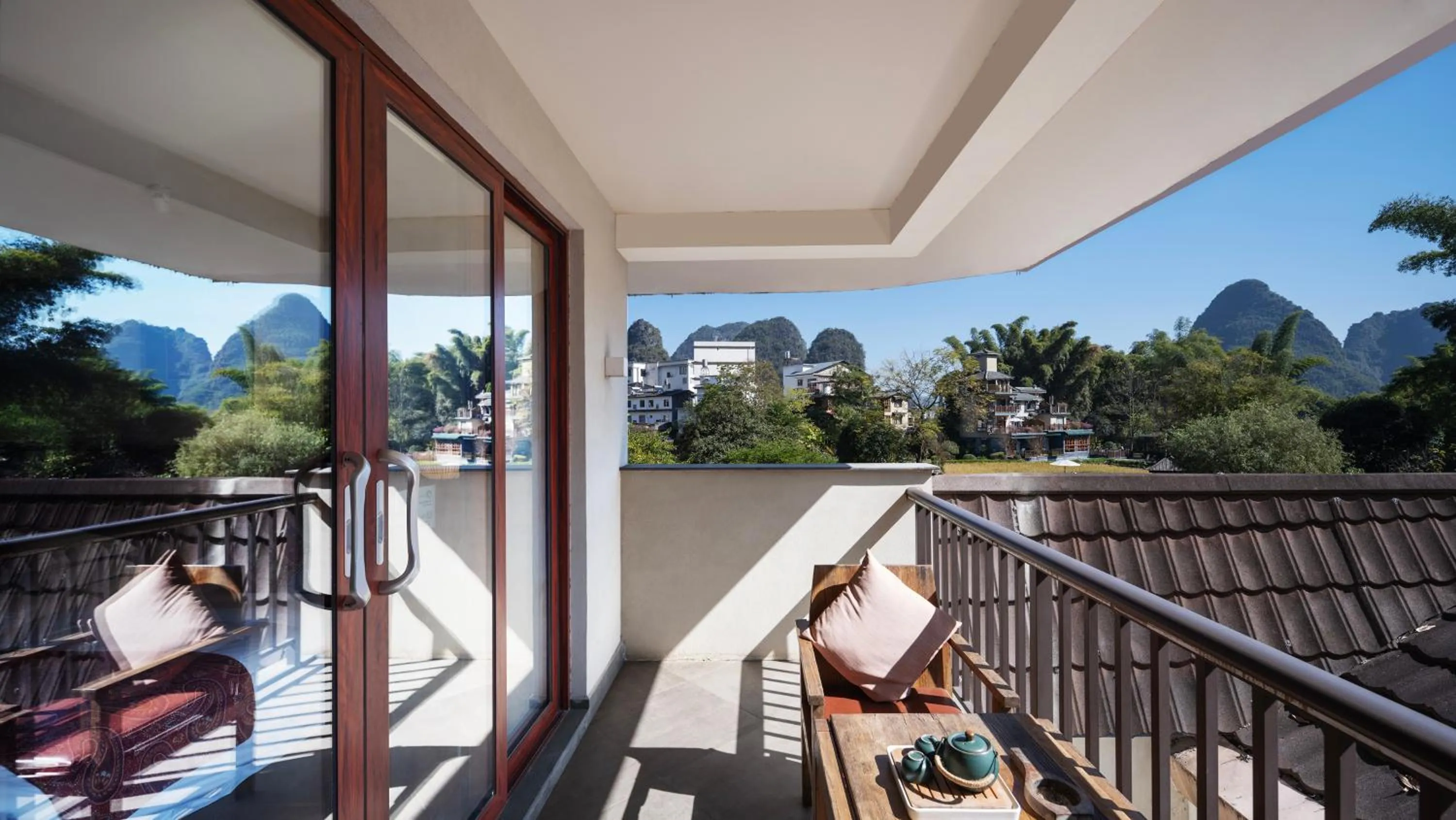 Natural landscape in Yangshuo The Apsara Lodge