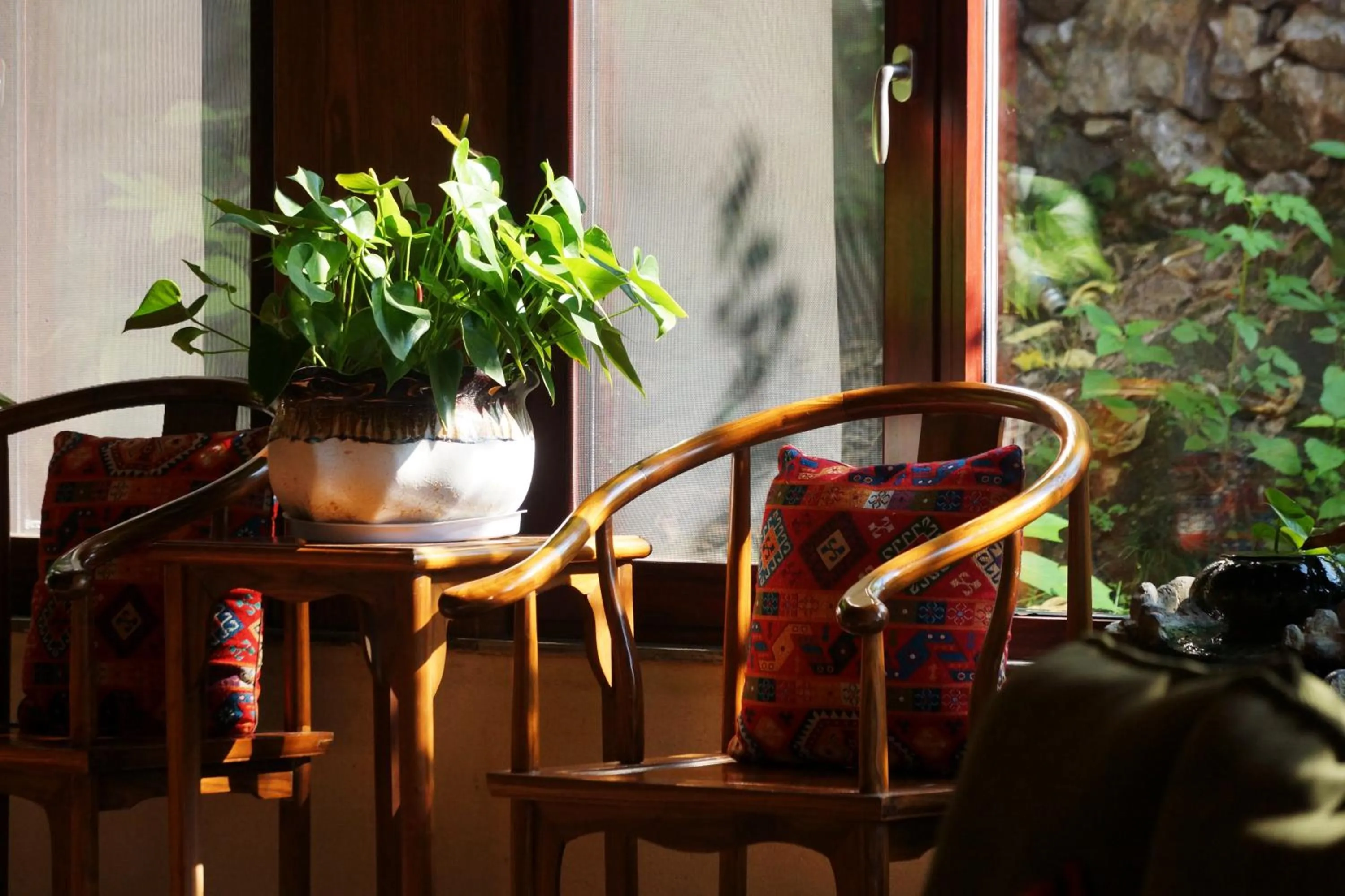 Decorative detail in The Apsara Lodge