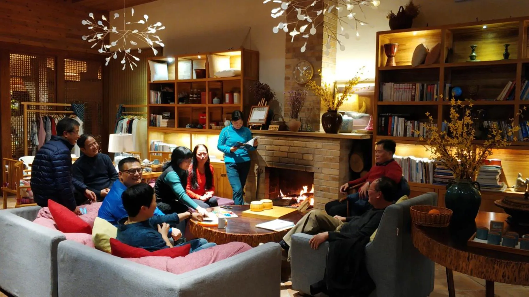 People in The Apsara Lodge