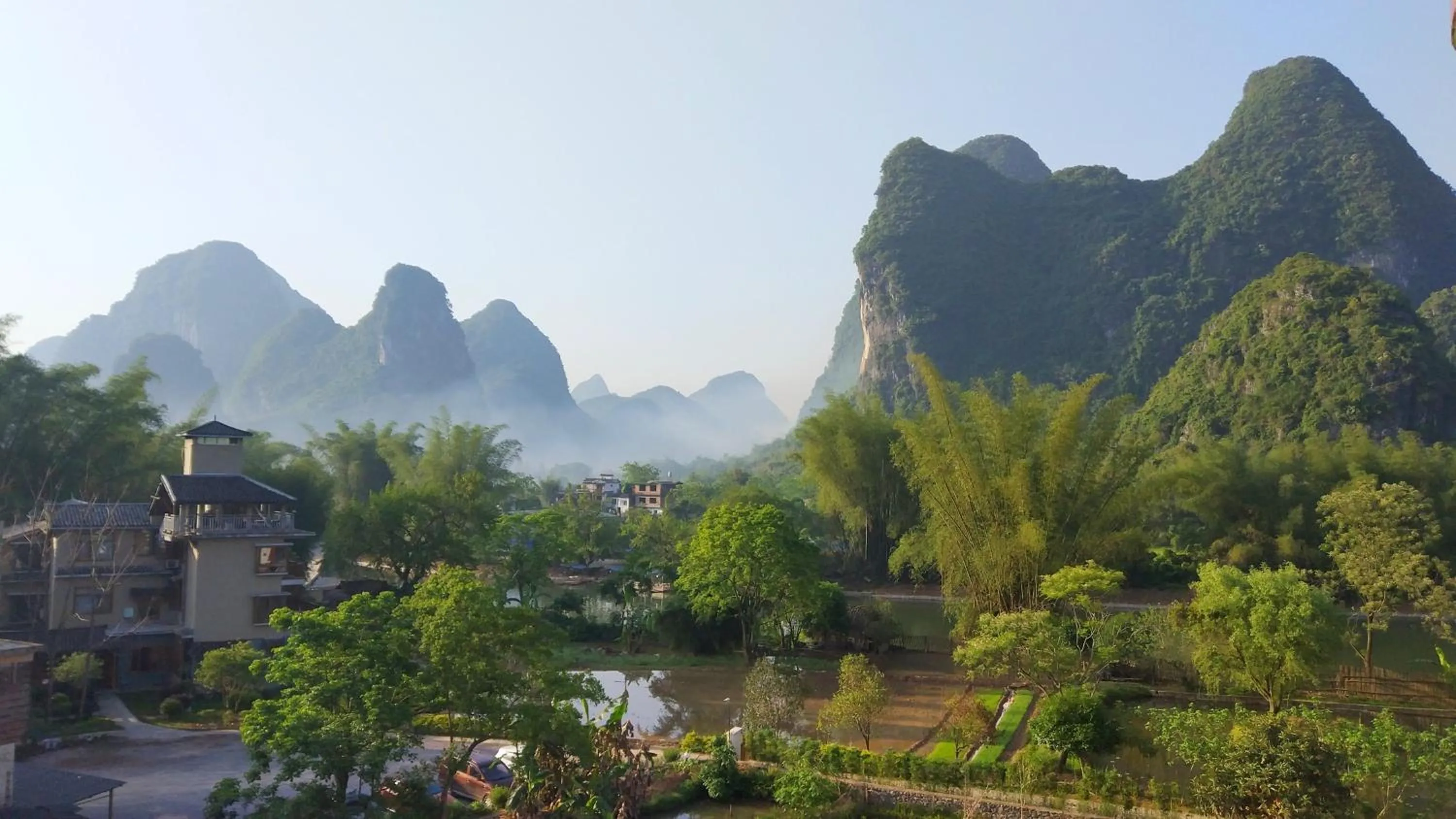 Natural landscape in The Apsara Lodge