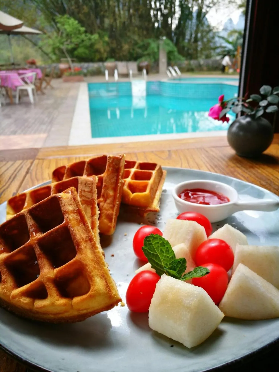 Food and drinks in The Apsara Lodge