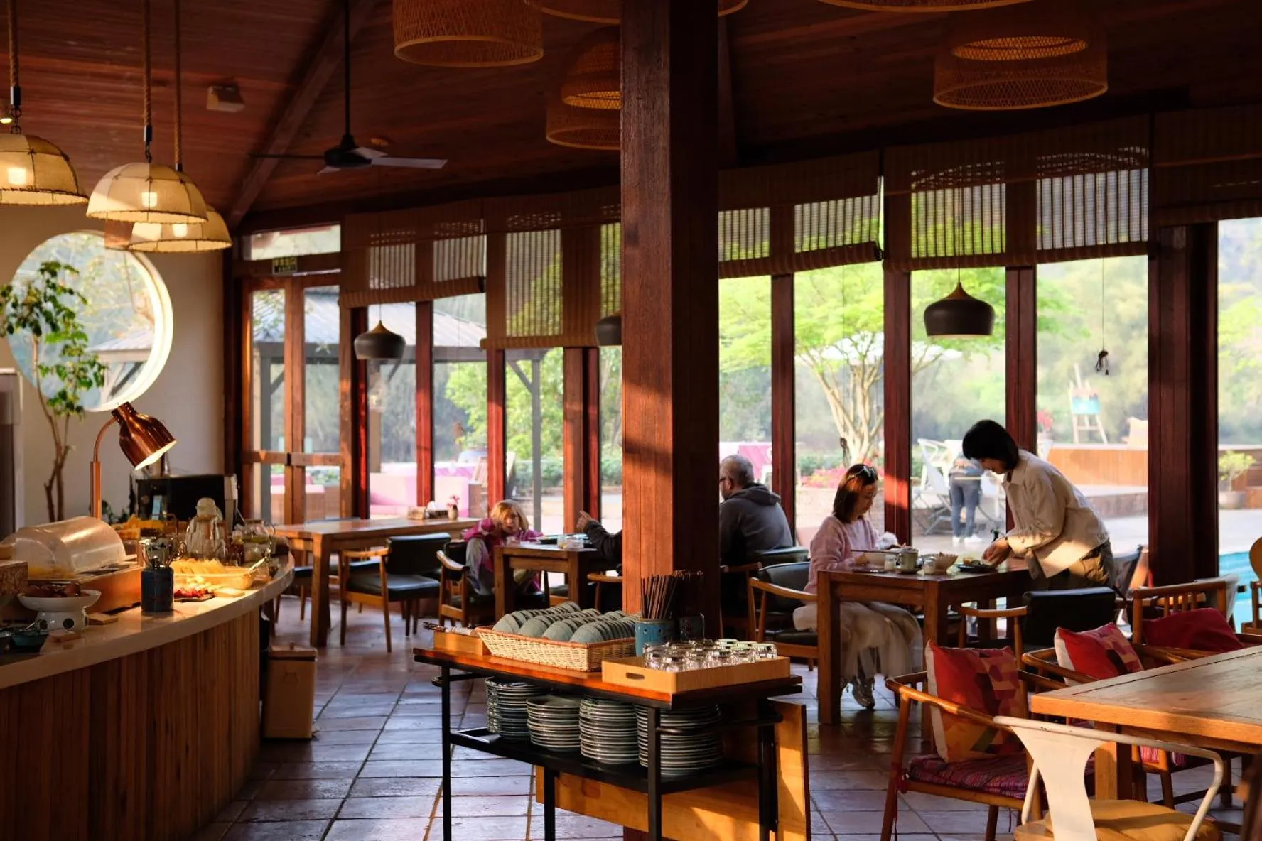 Restaurant/places to eat in The Apsara Lodge