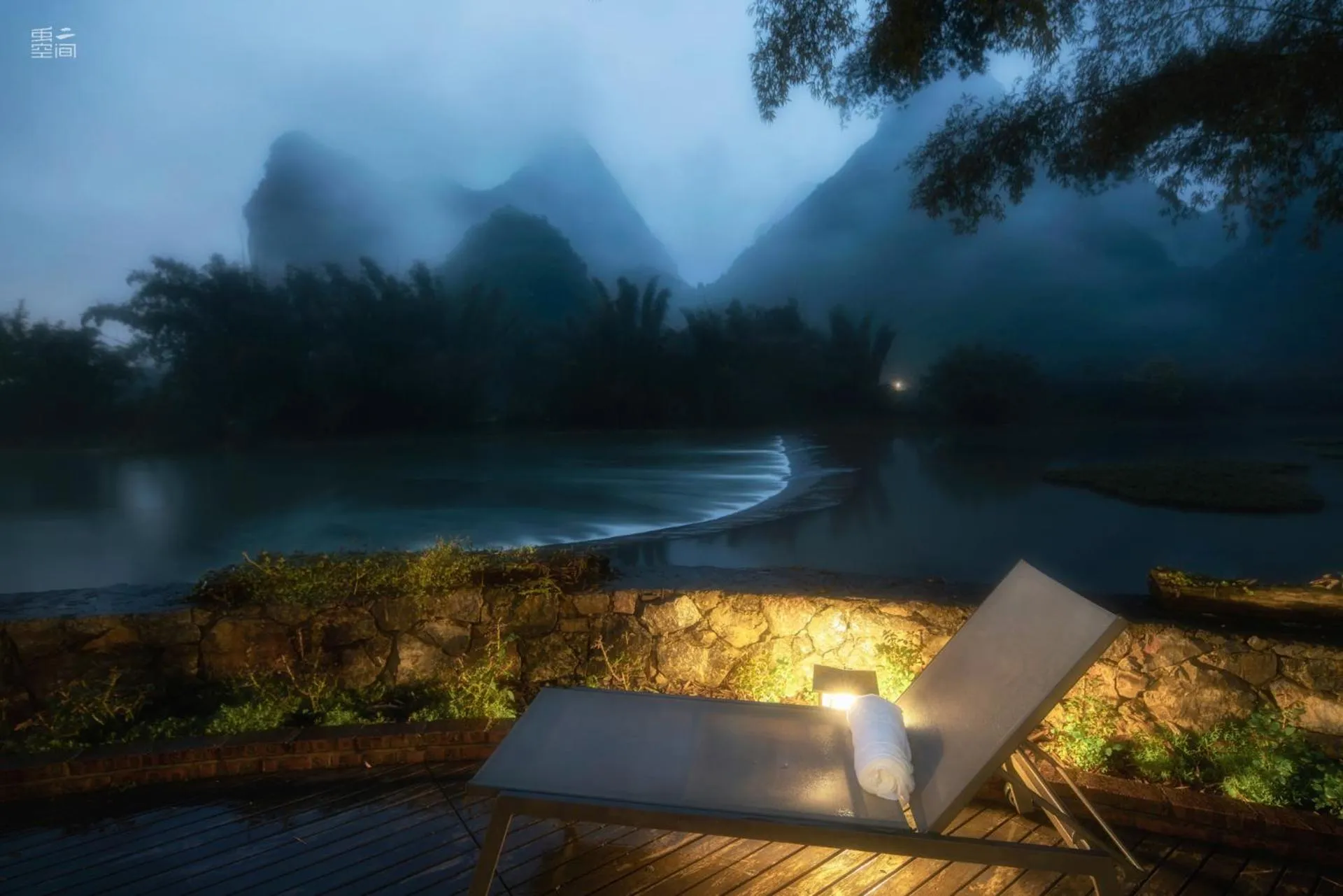 Garden in The Apsara Lodge