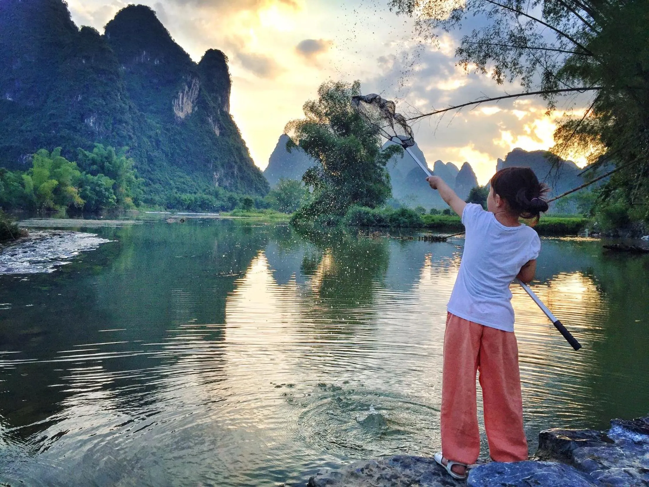 Natural landscape in The Apsara Lodge