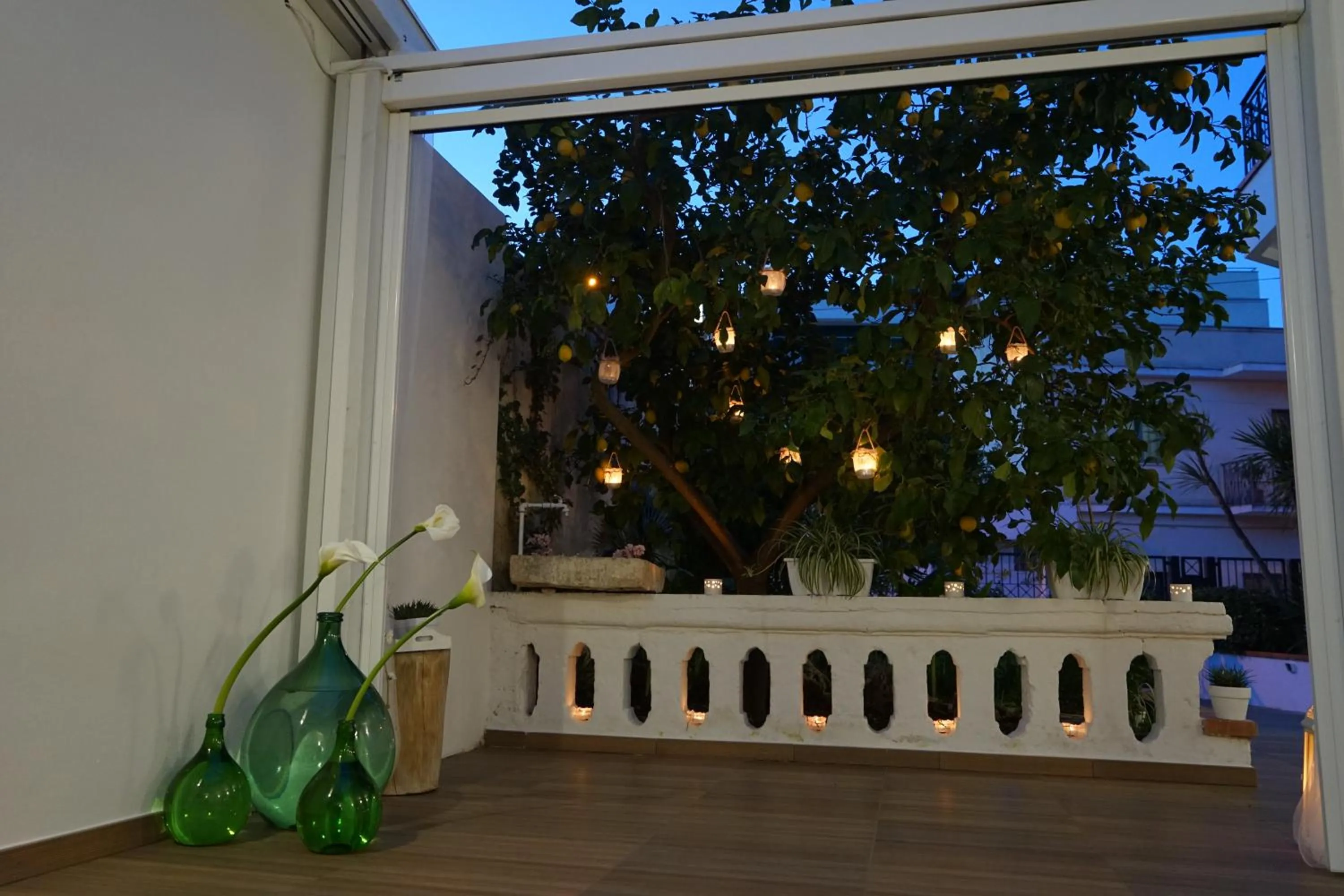 Garden view in FEMily B&B Bed and Breakfast di Puglia in - Bari