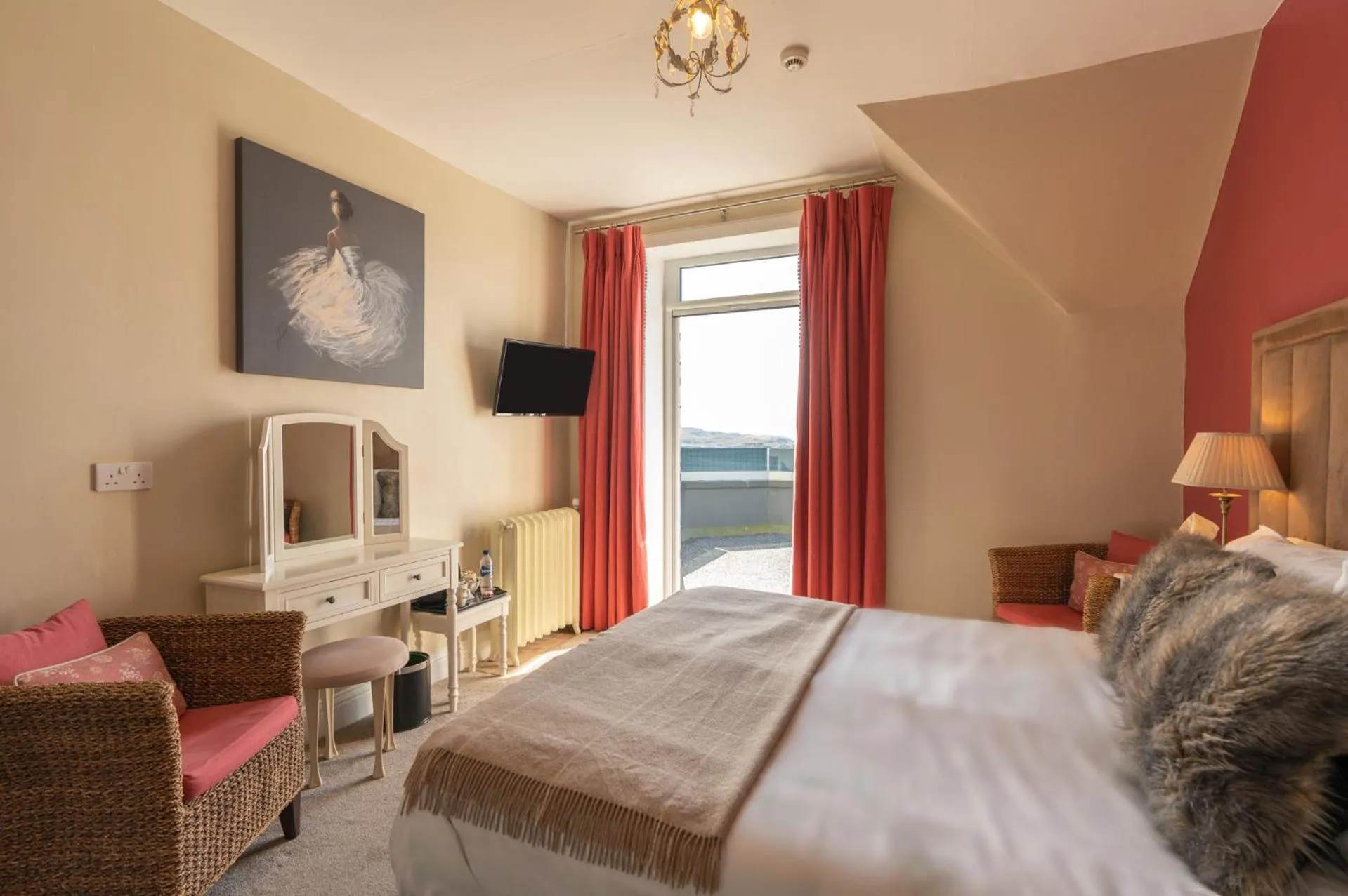 Bed in Loch Melfort Hotel