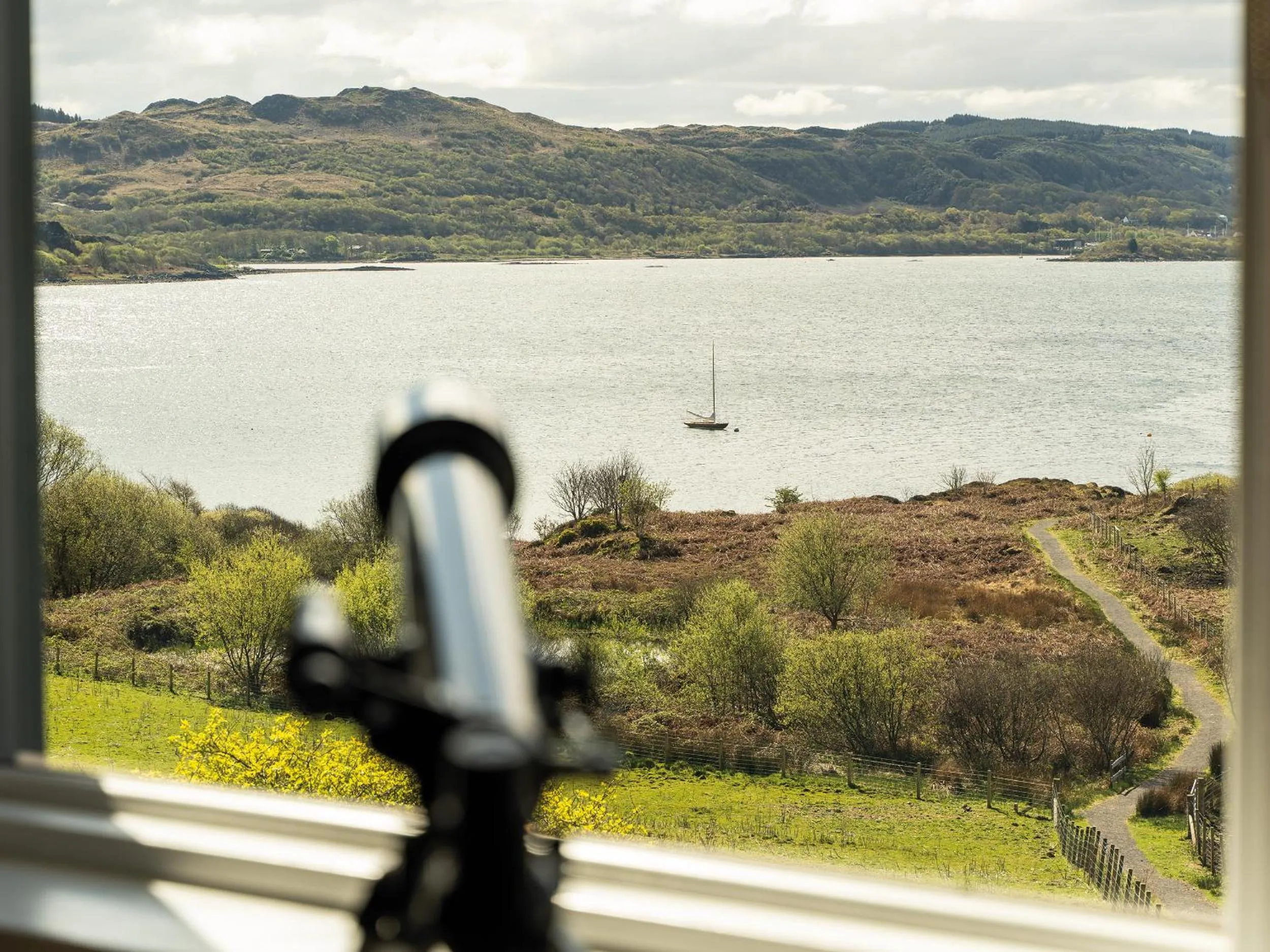 Bedroom in Loch Melfort Hotel