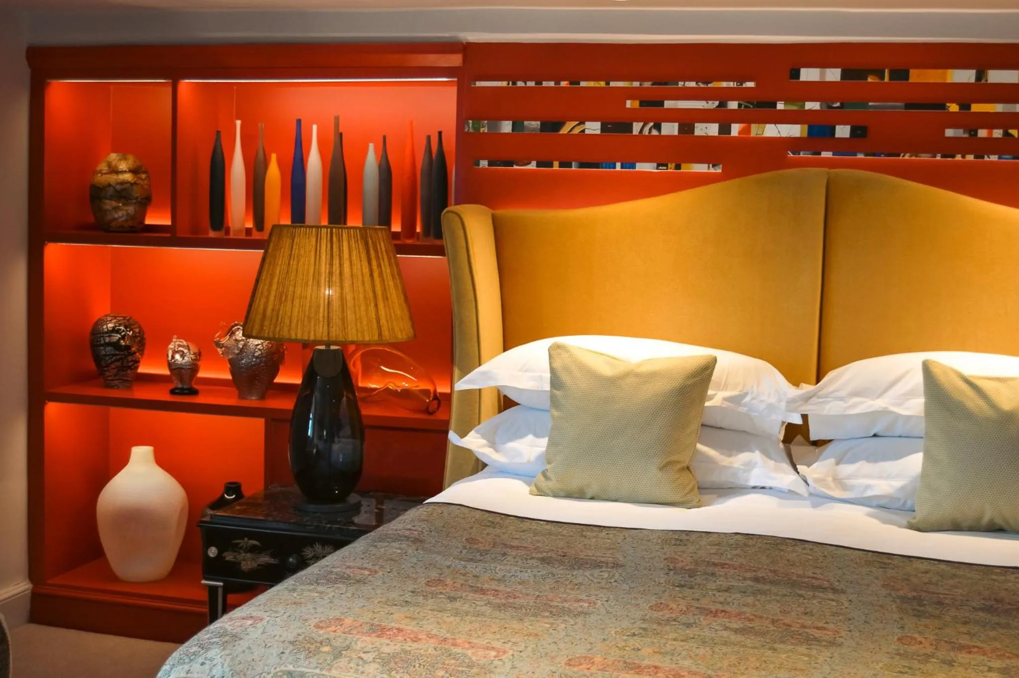 Guests, Bed in Bishopstrow Hotel and Spa - Small Luxury Hotels of the World