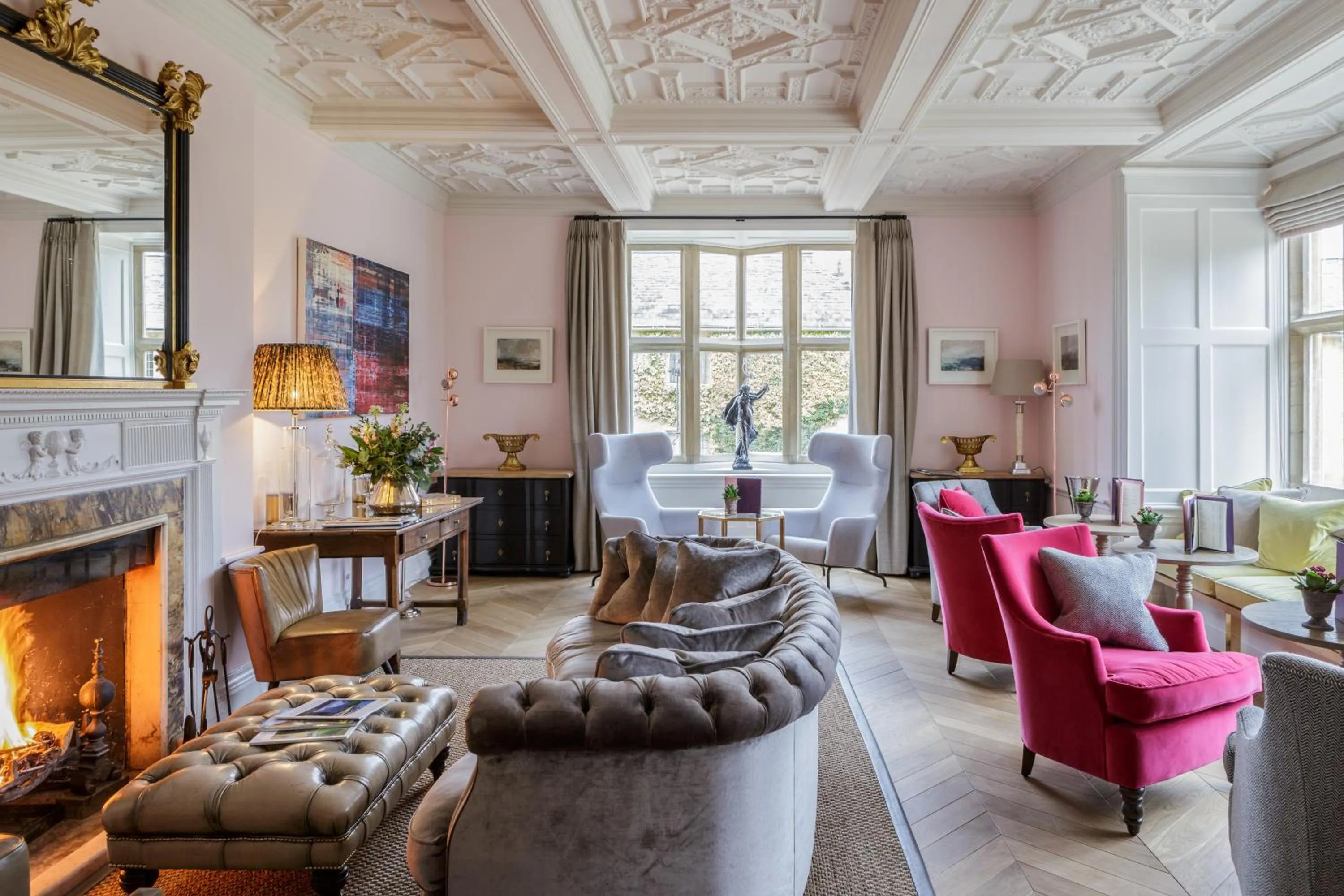 Lounge or bar in The Slaughters Manor House