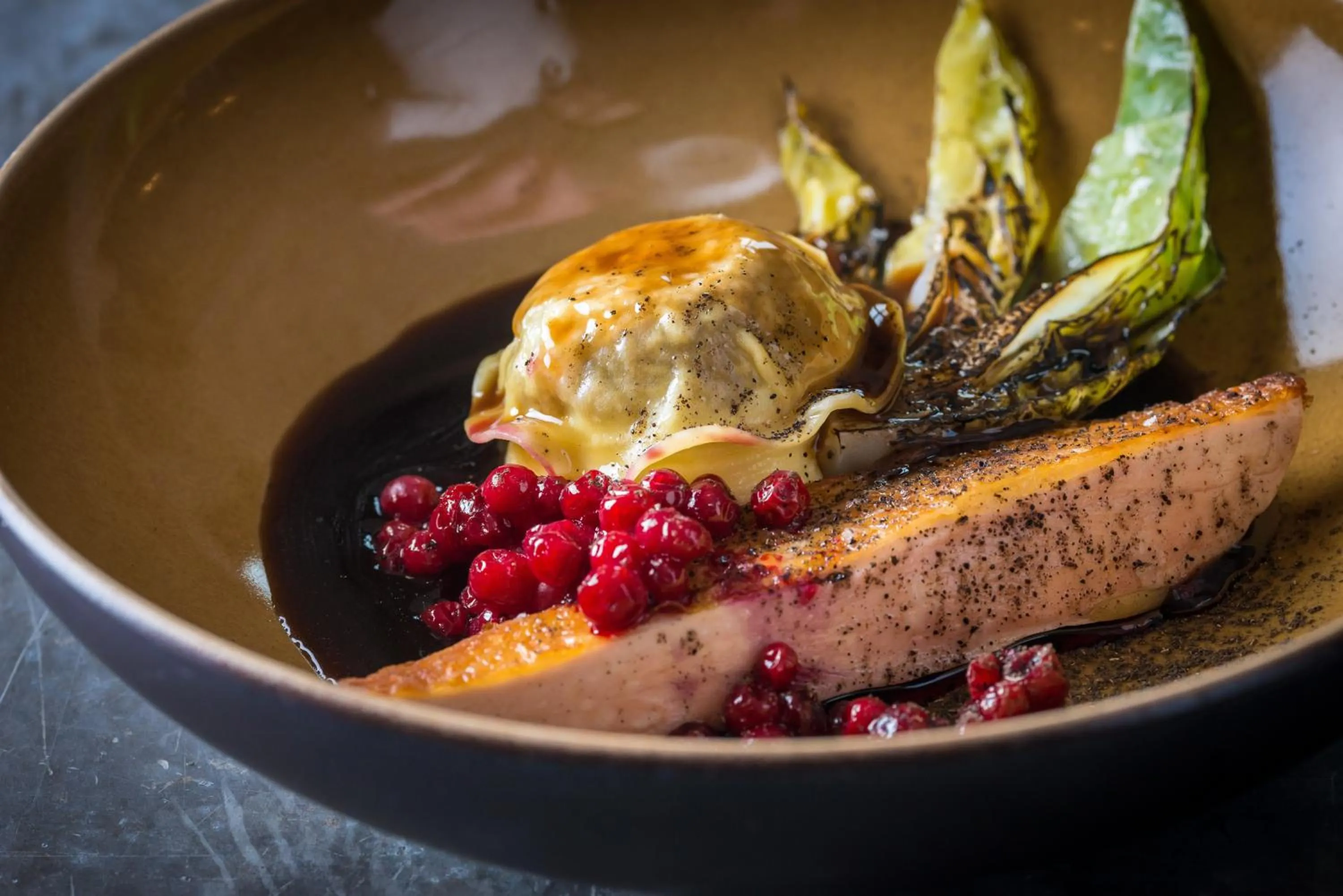 Food close-up in The Slaughters Manor House