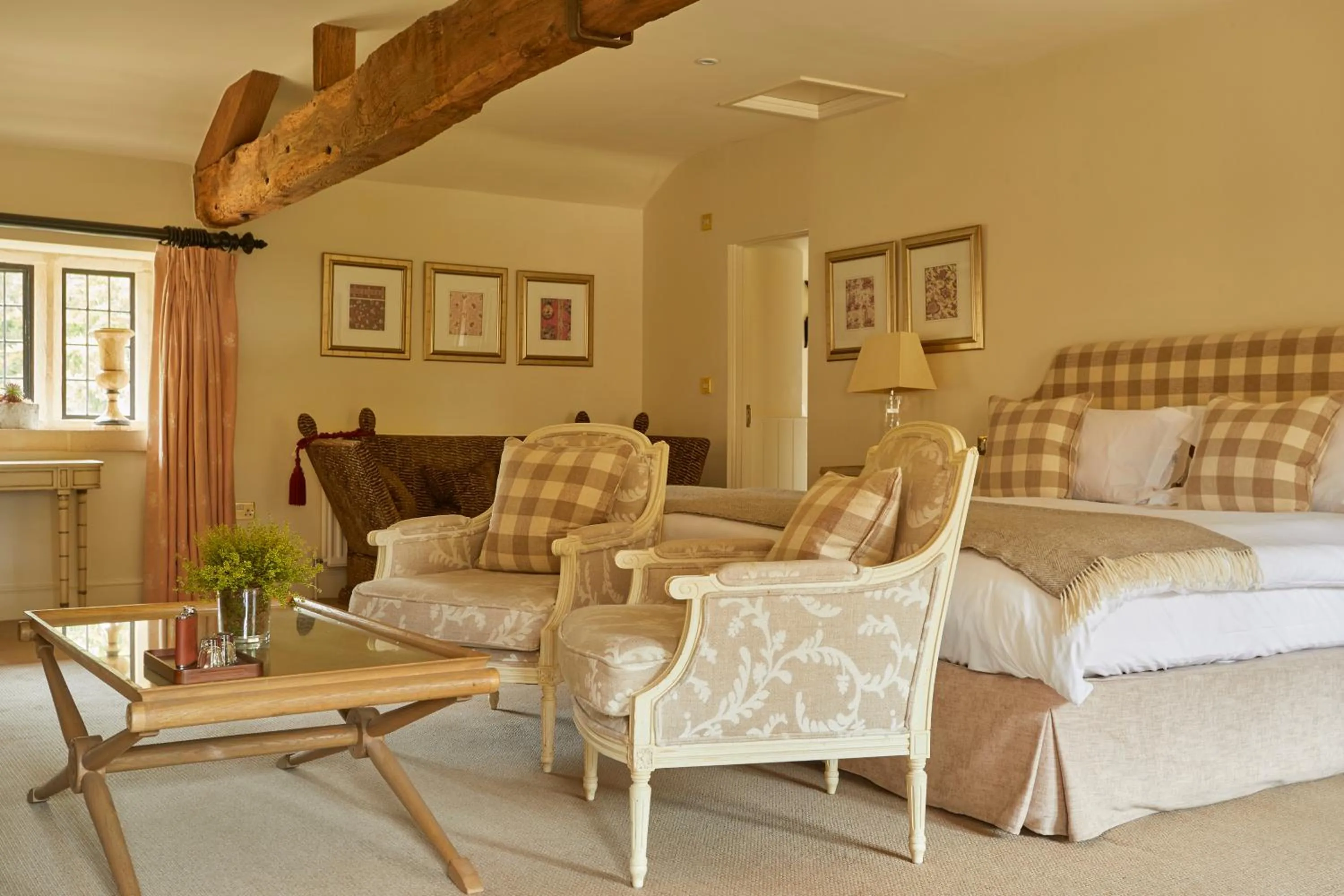 Bedroom in The Slaughters Manor House