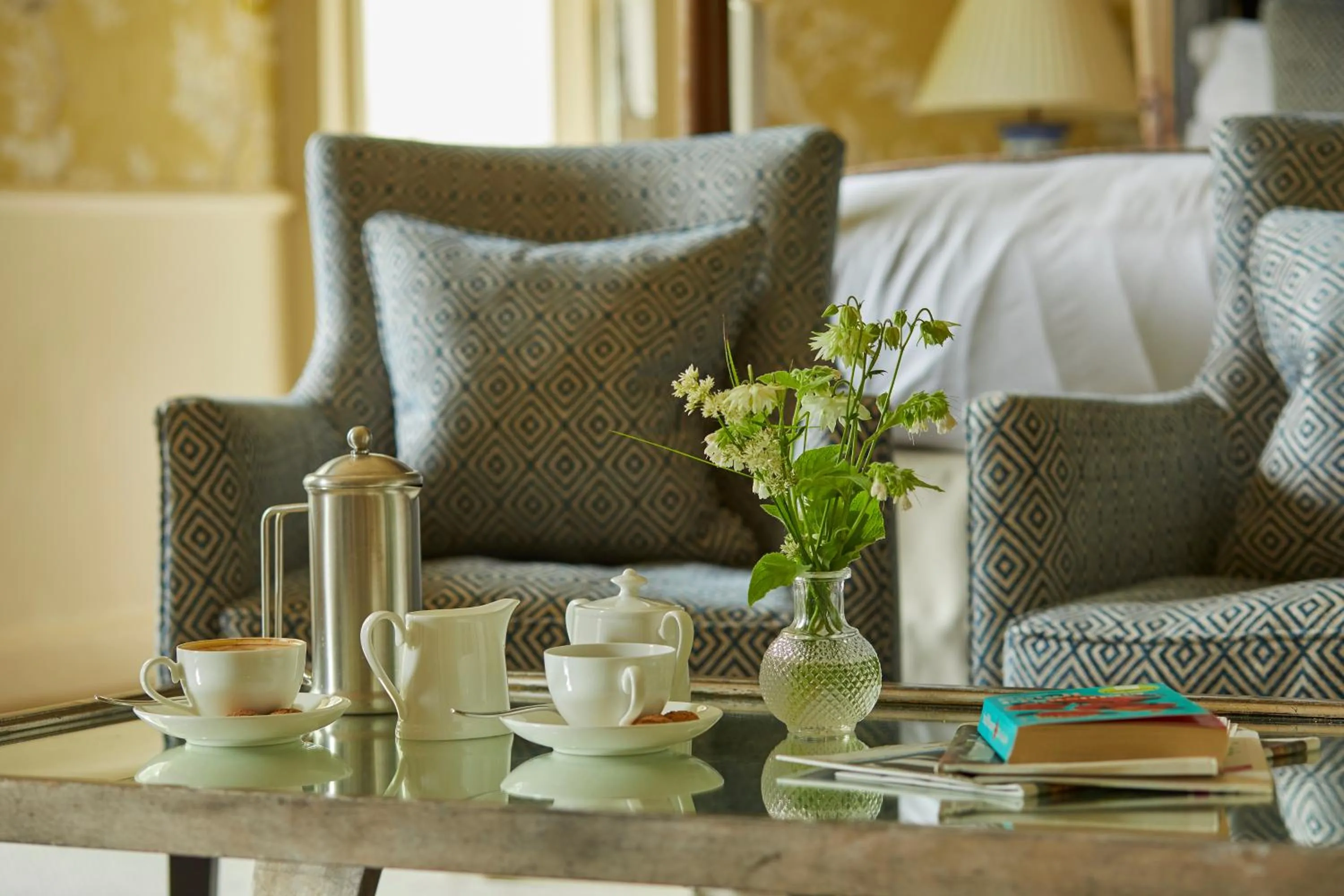 Bedroom in The Slaughters Manor House