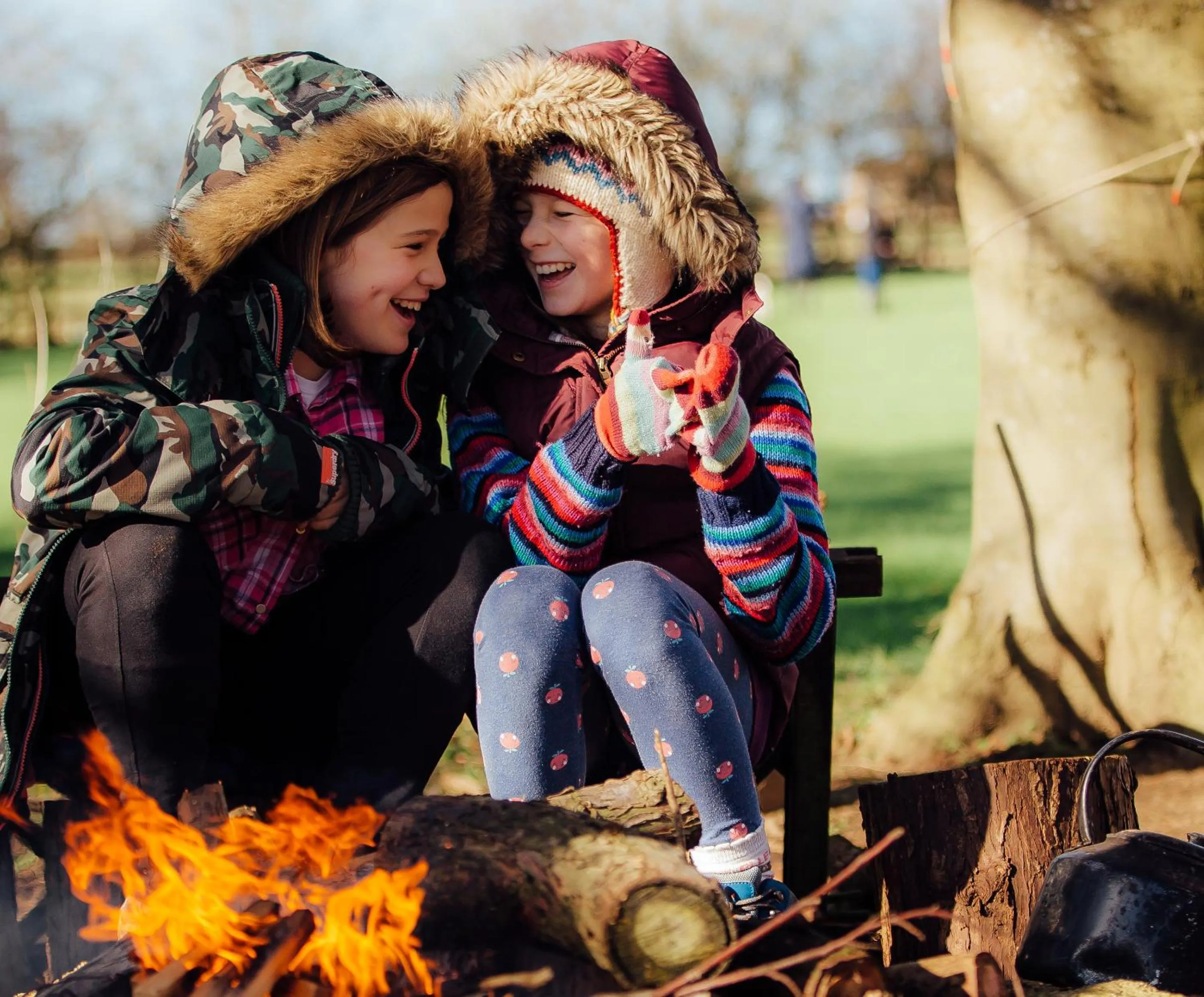 children in Woolley Grange Hotel