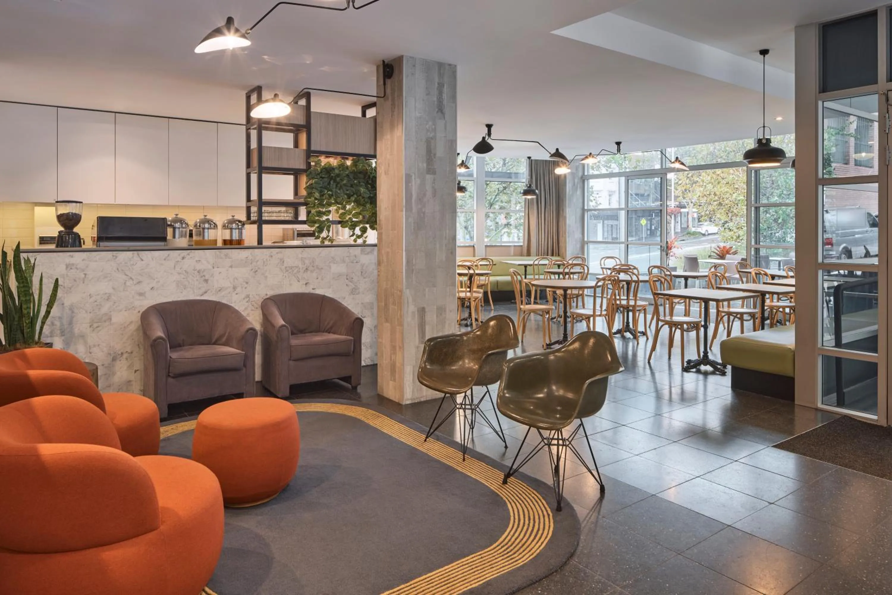 Lobby or reception in ibis budget Sydney East