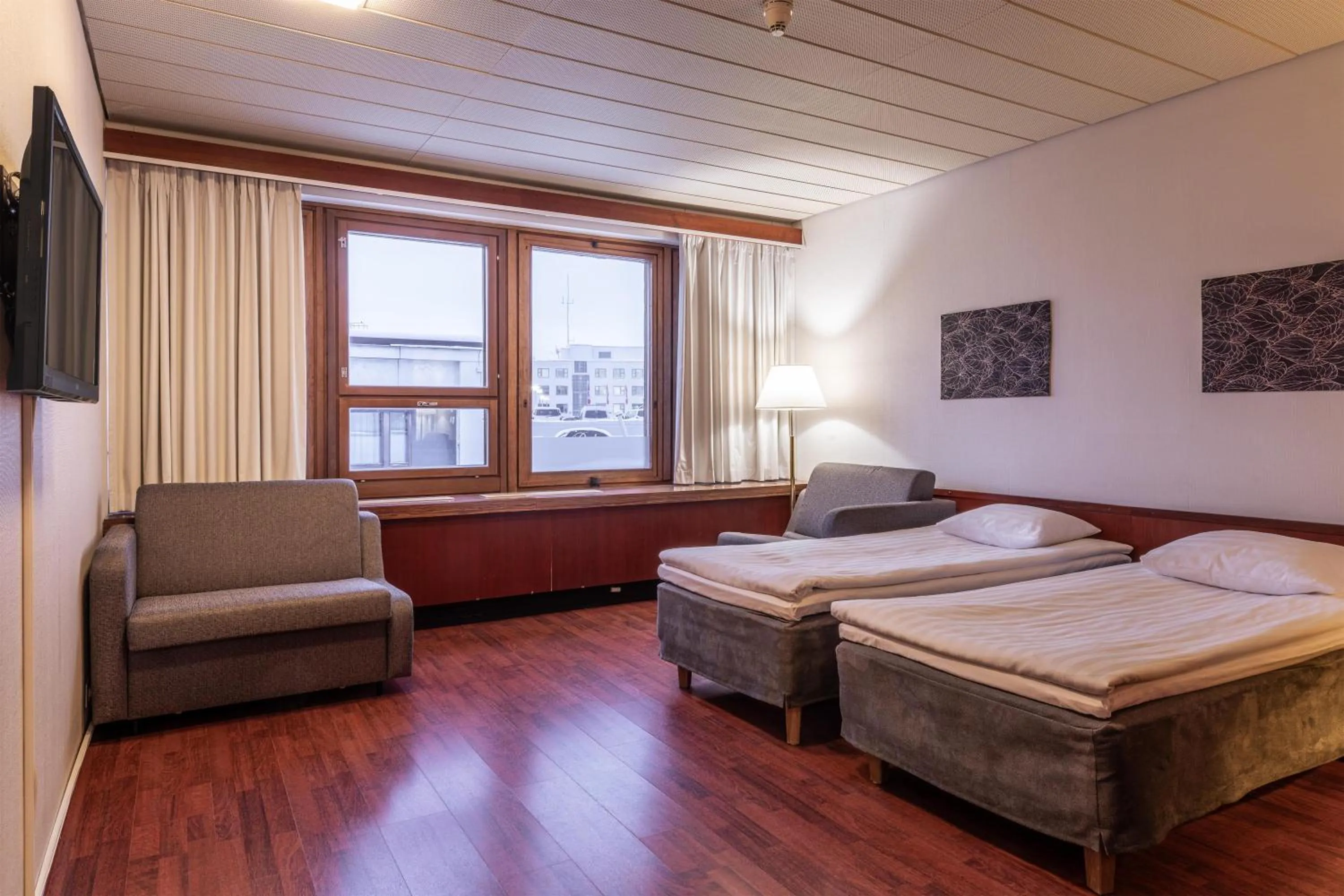 Bedroom, Bed in Scandic Polar