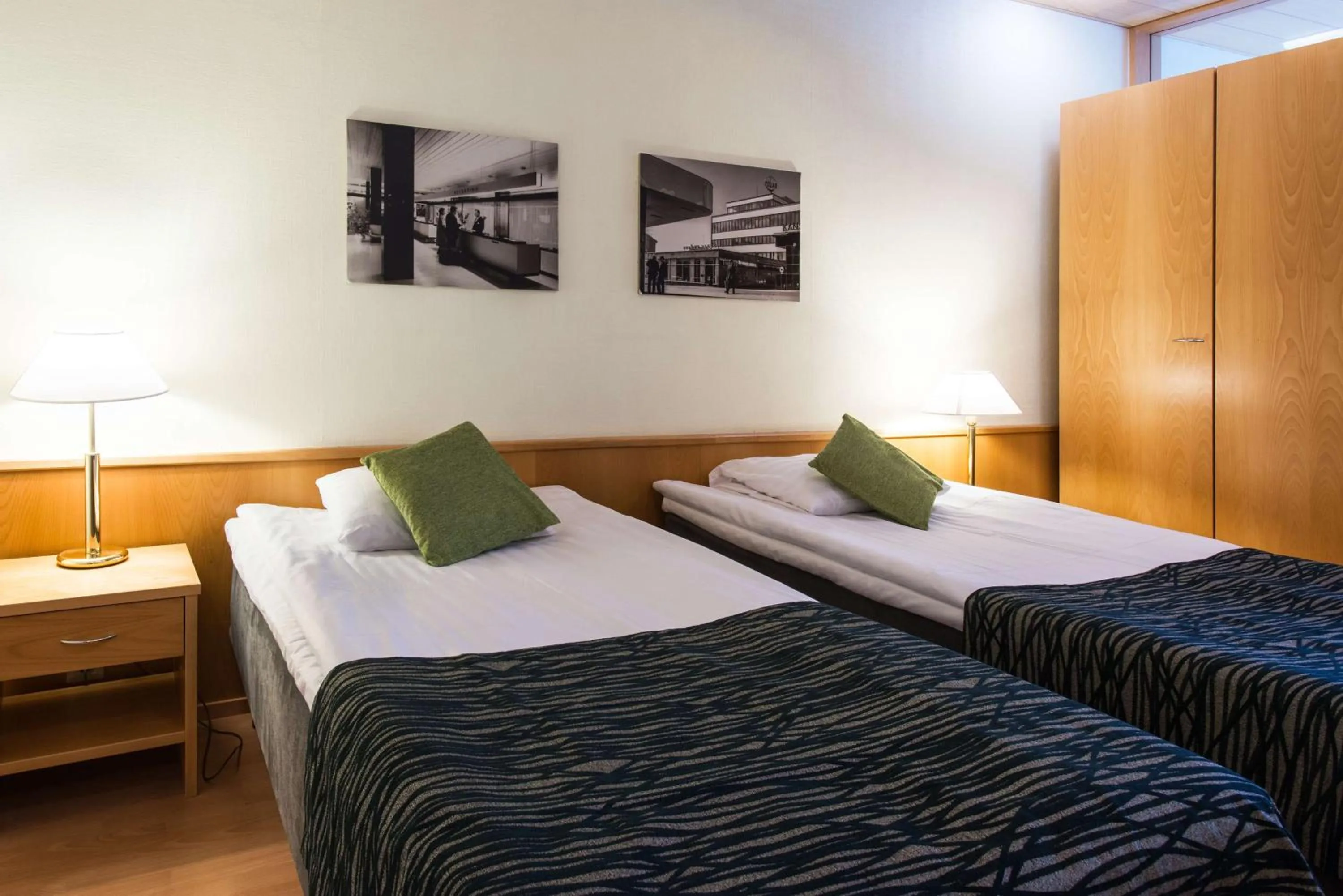 Bedroom, Bed in Scandic Polar