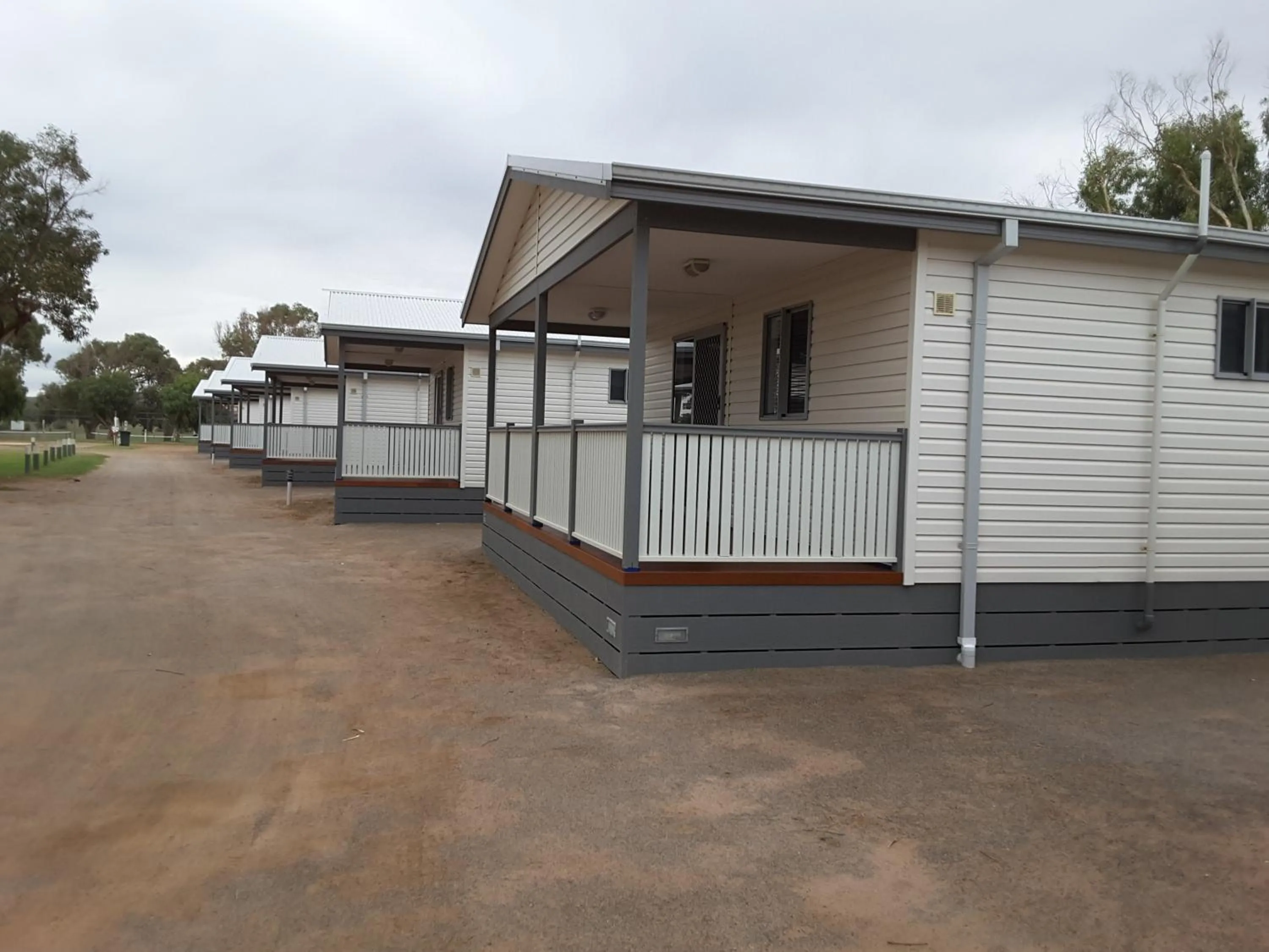 Property building in Horrocks Beach Caravan Park