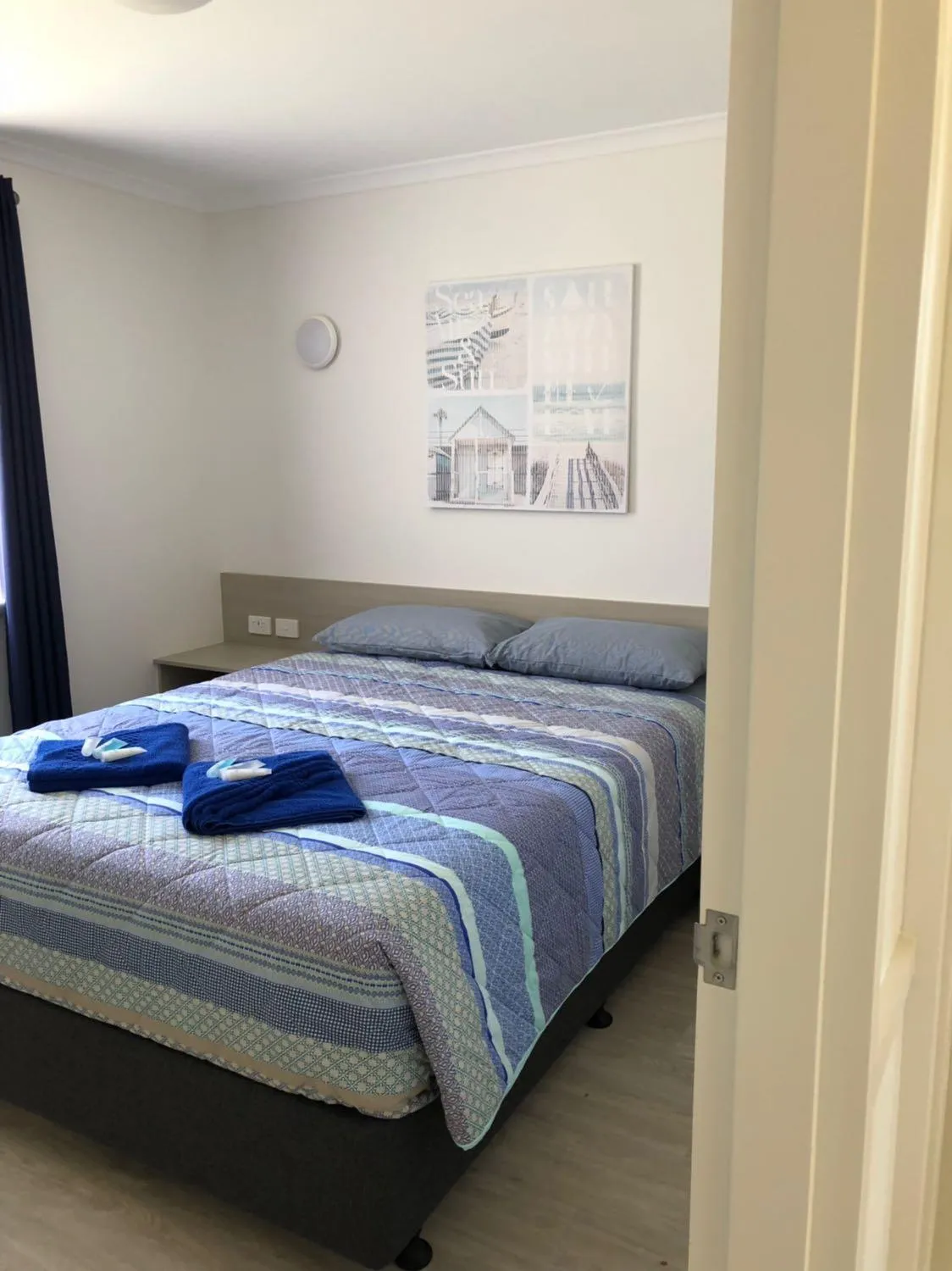 Bedroom, Bed in Horrocks Beach Caravan Park