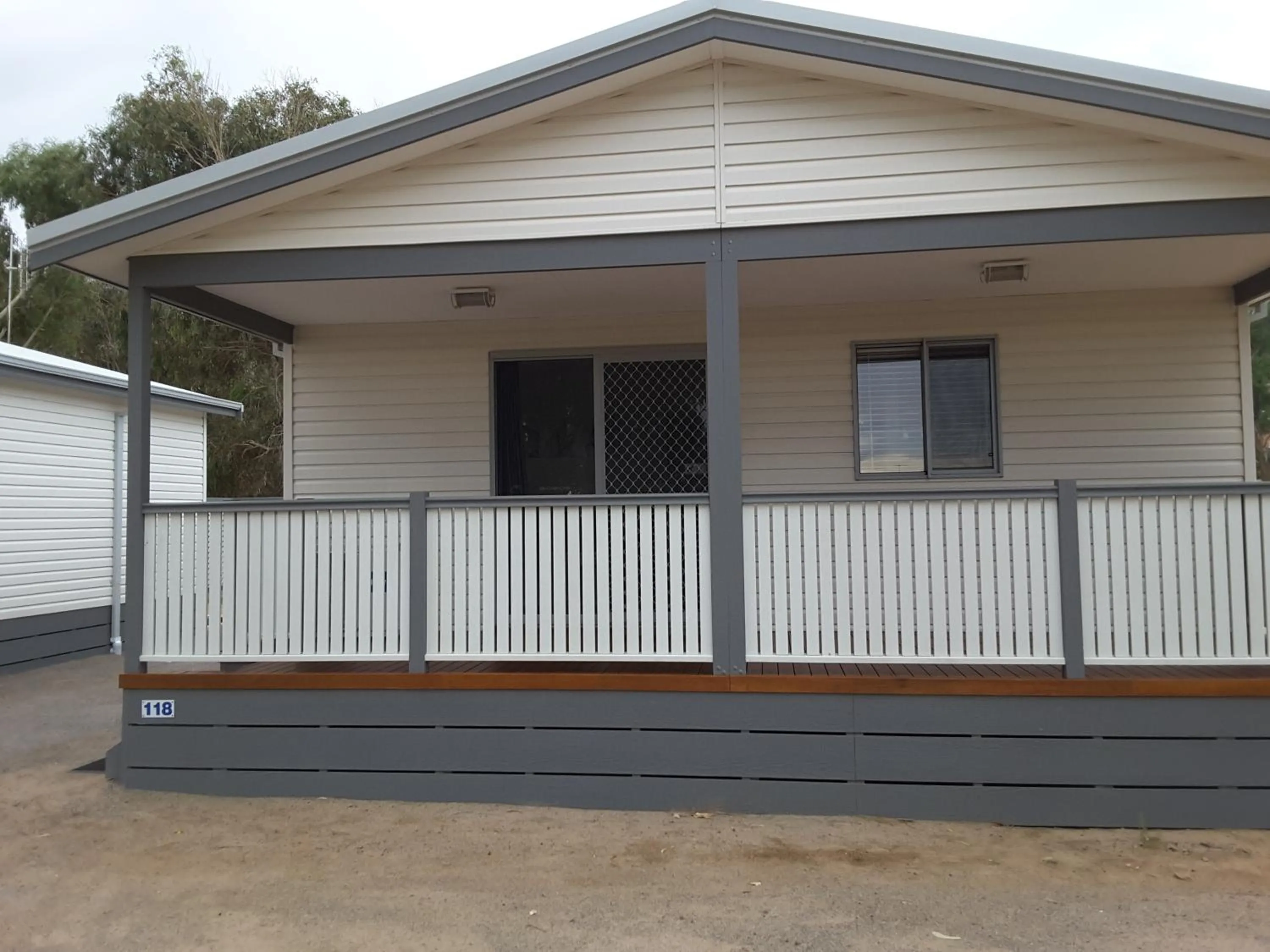 Property building in Horrocks Beach Caravan Park