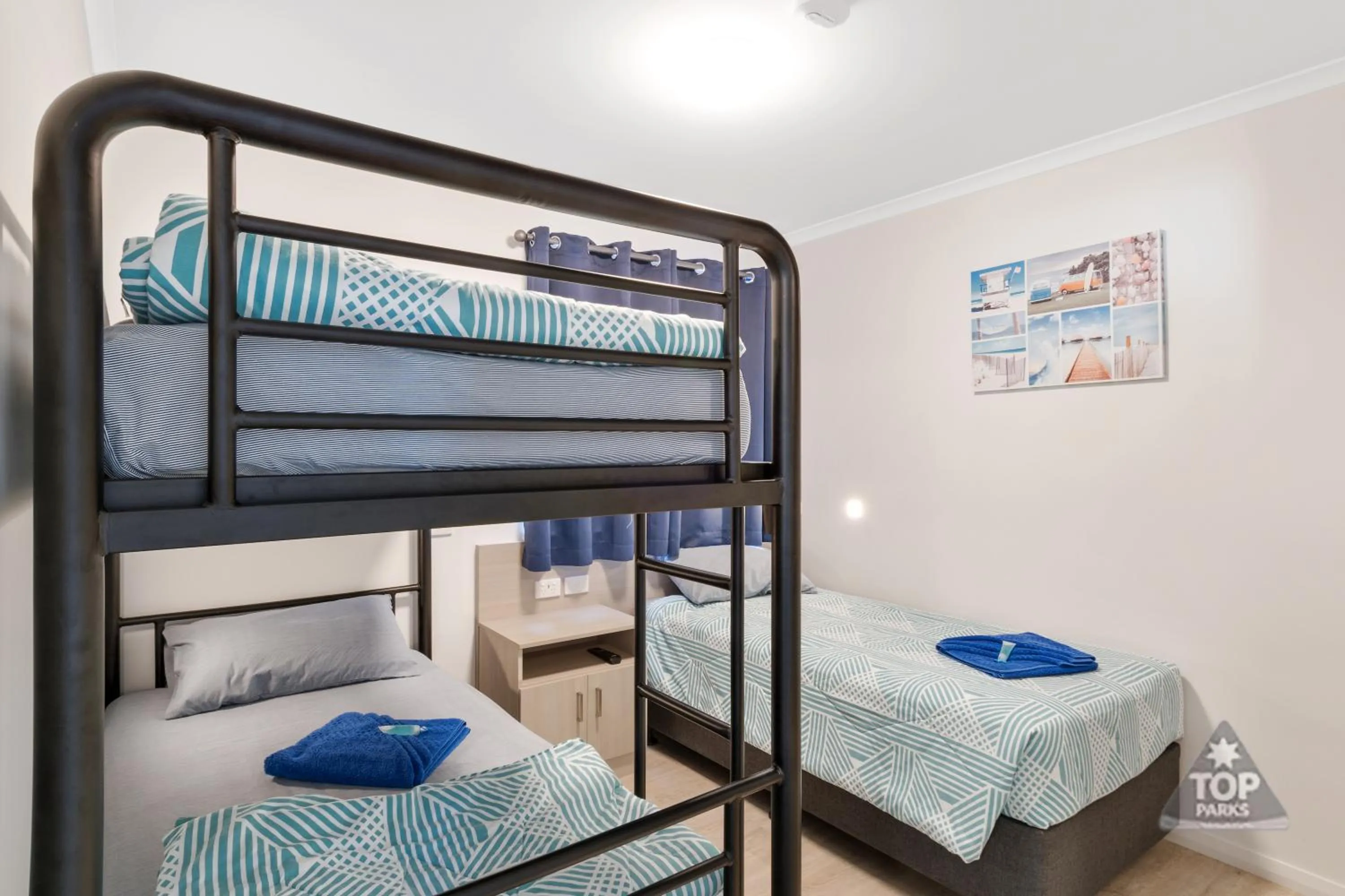 Bedroom, Bed in Horrocks Beach Caravan Park