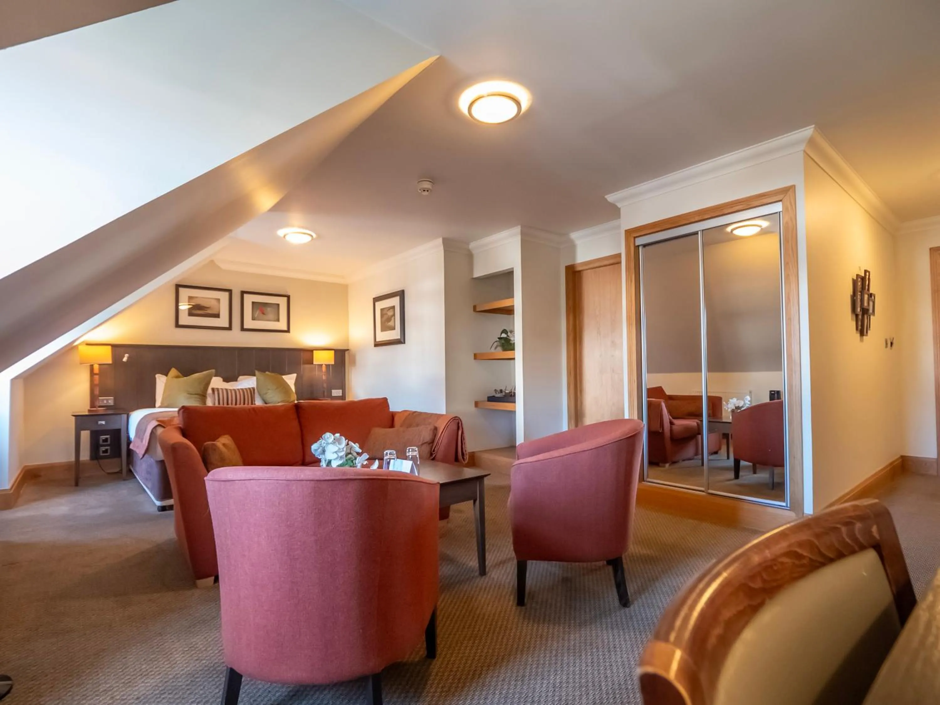 Bed in The Loans Inn