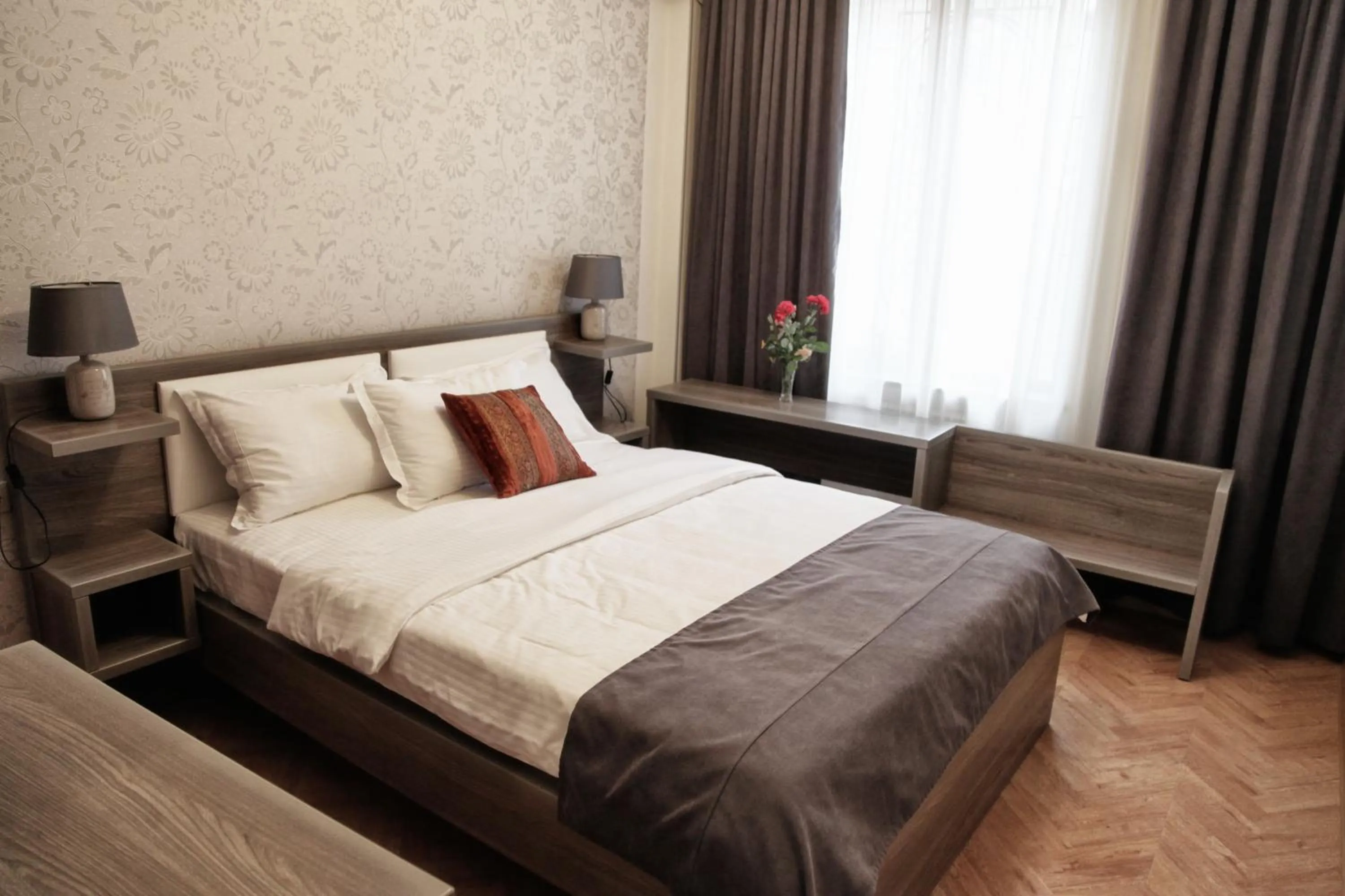 Bedroom, Bed in Hotel Four Brothers