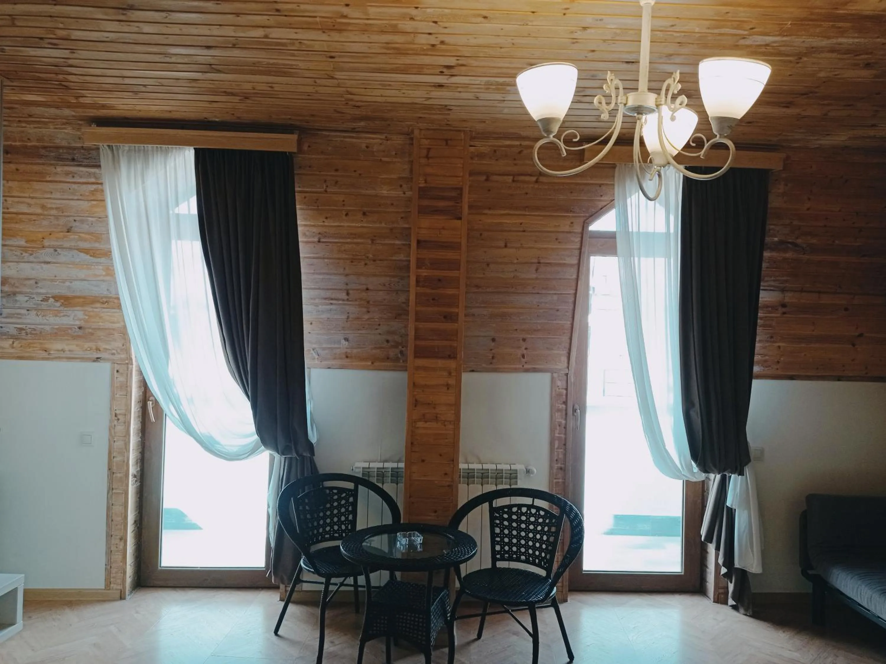 Seating area in Hotel Four Brothers