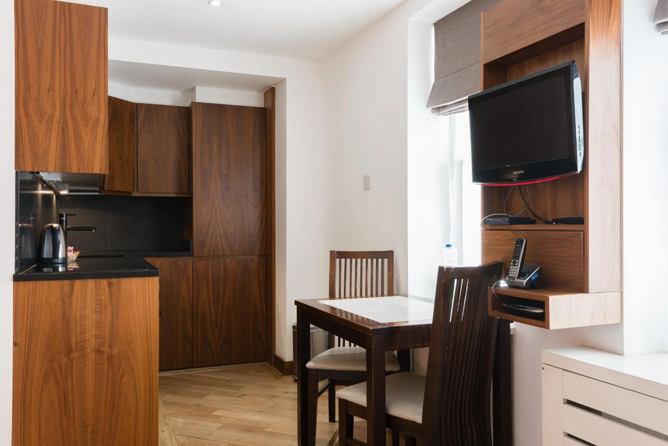 Dining area in Presidential Apartments Kensington