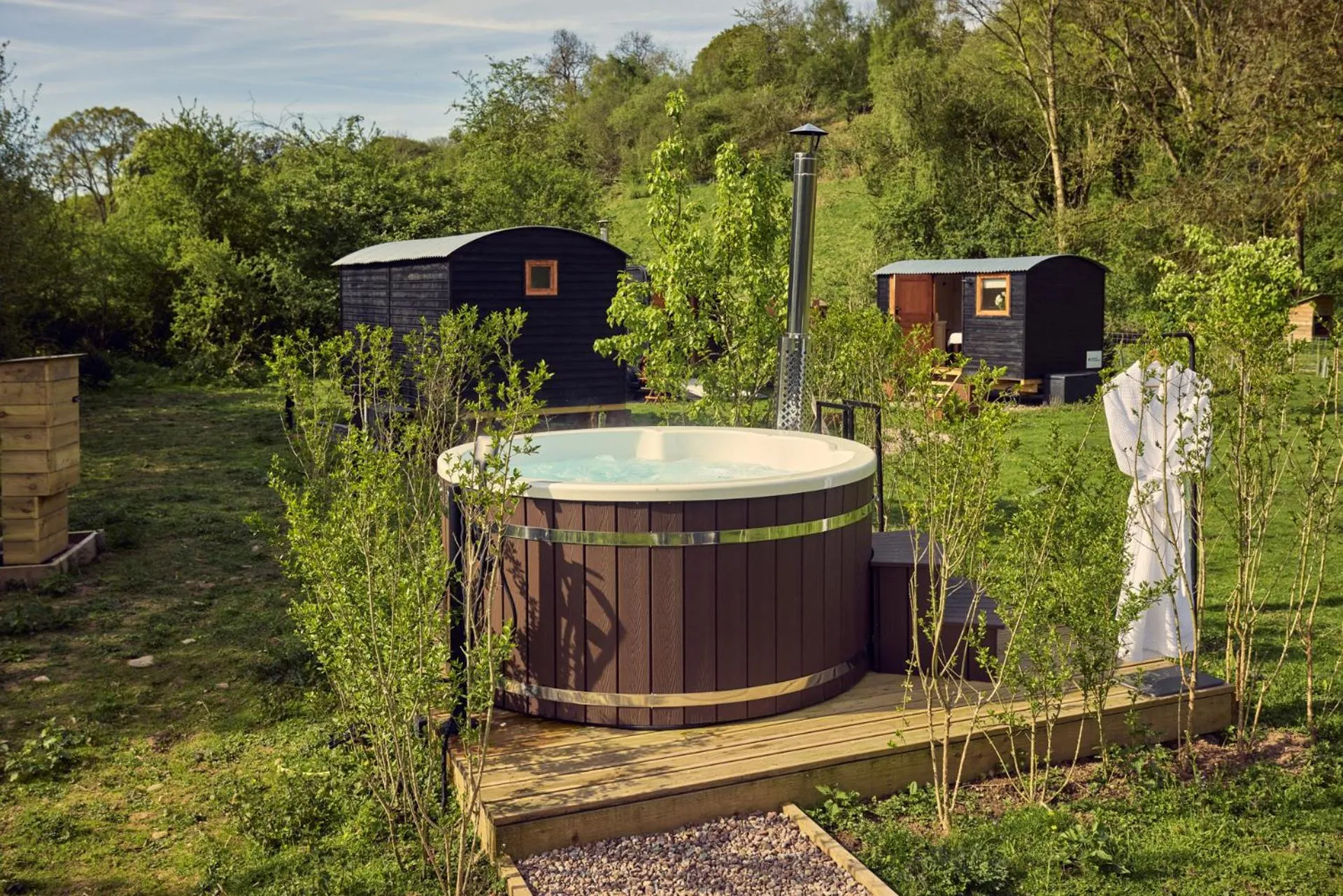 Hot Tub in Riverside Inn, Aymestrey