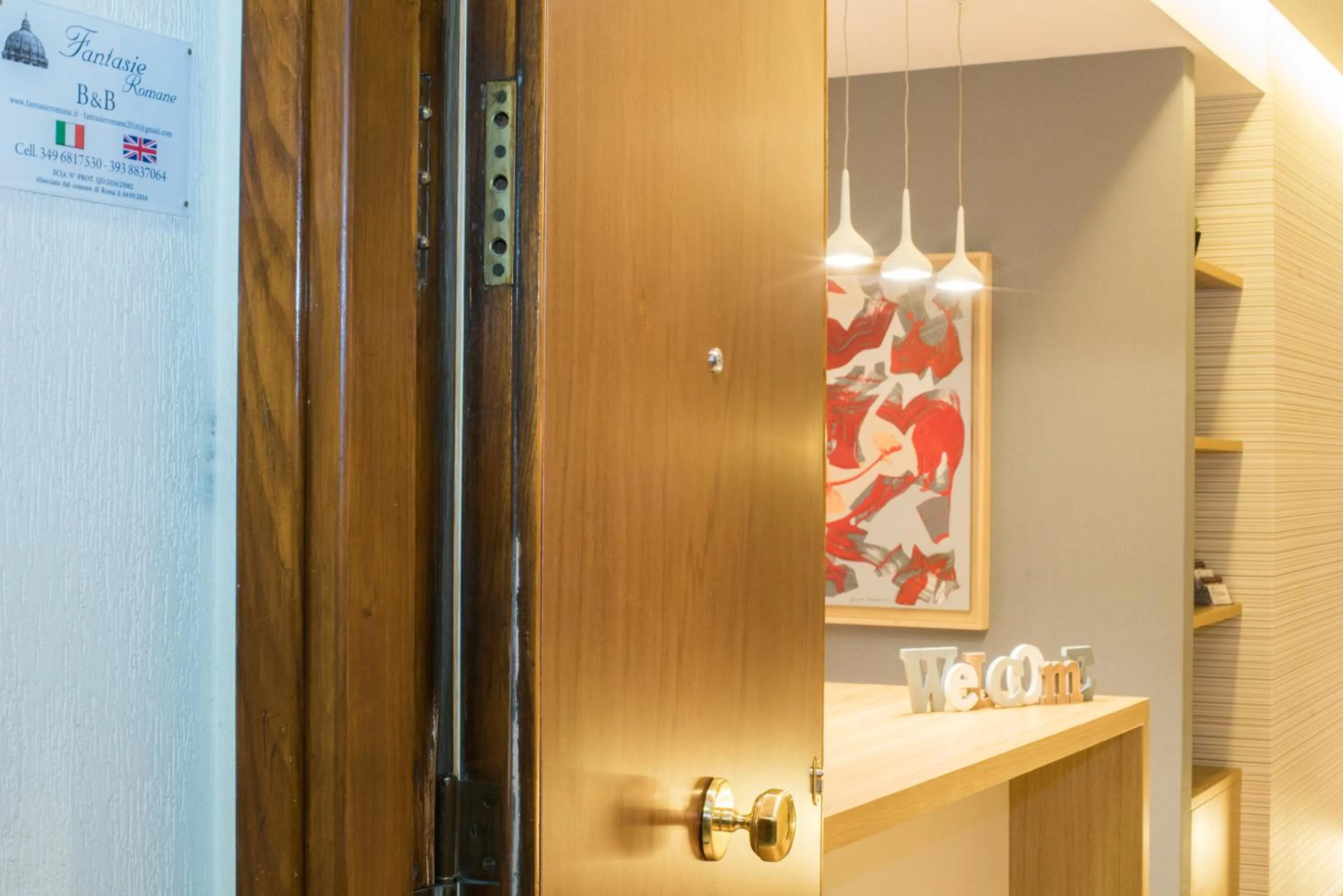 Facade/entrance in B&B Fantasie Romane