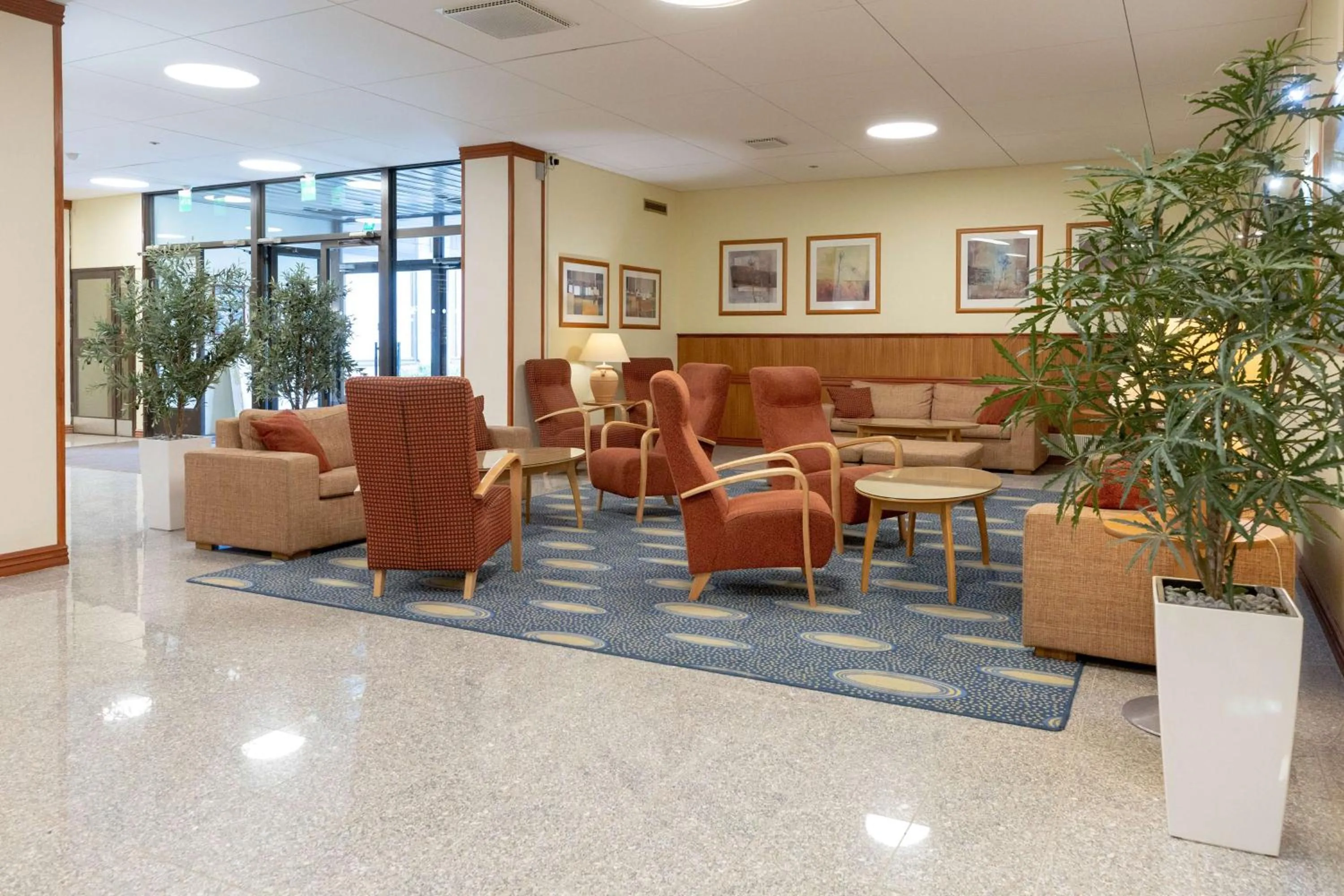 Lobby or reception in Scandic Rauma