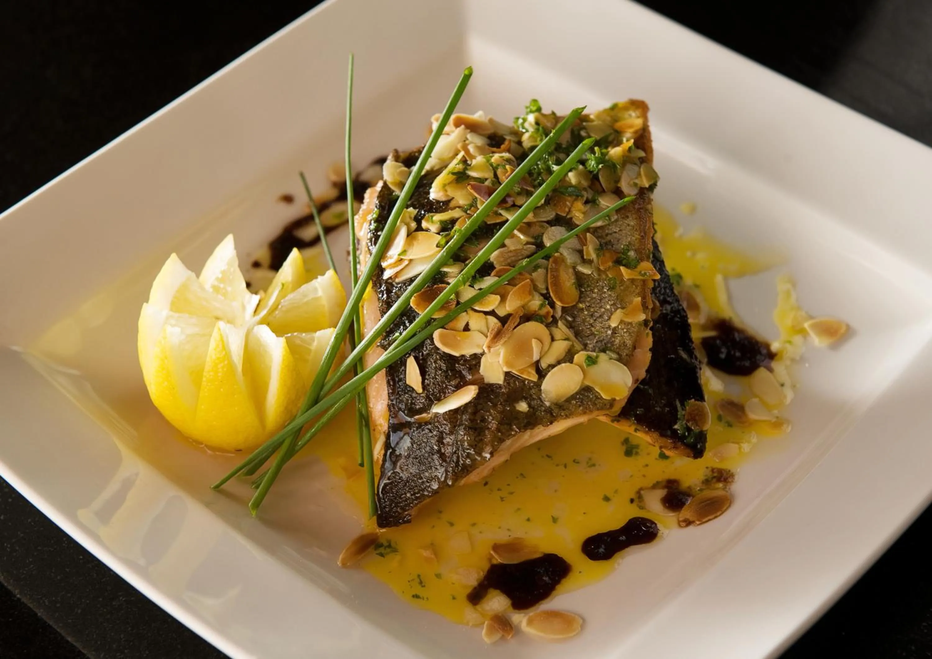 Food close-up in Atlantic Hotel