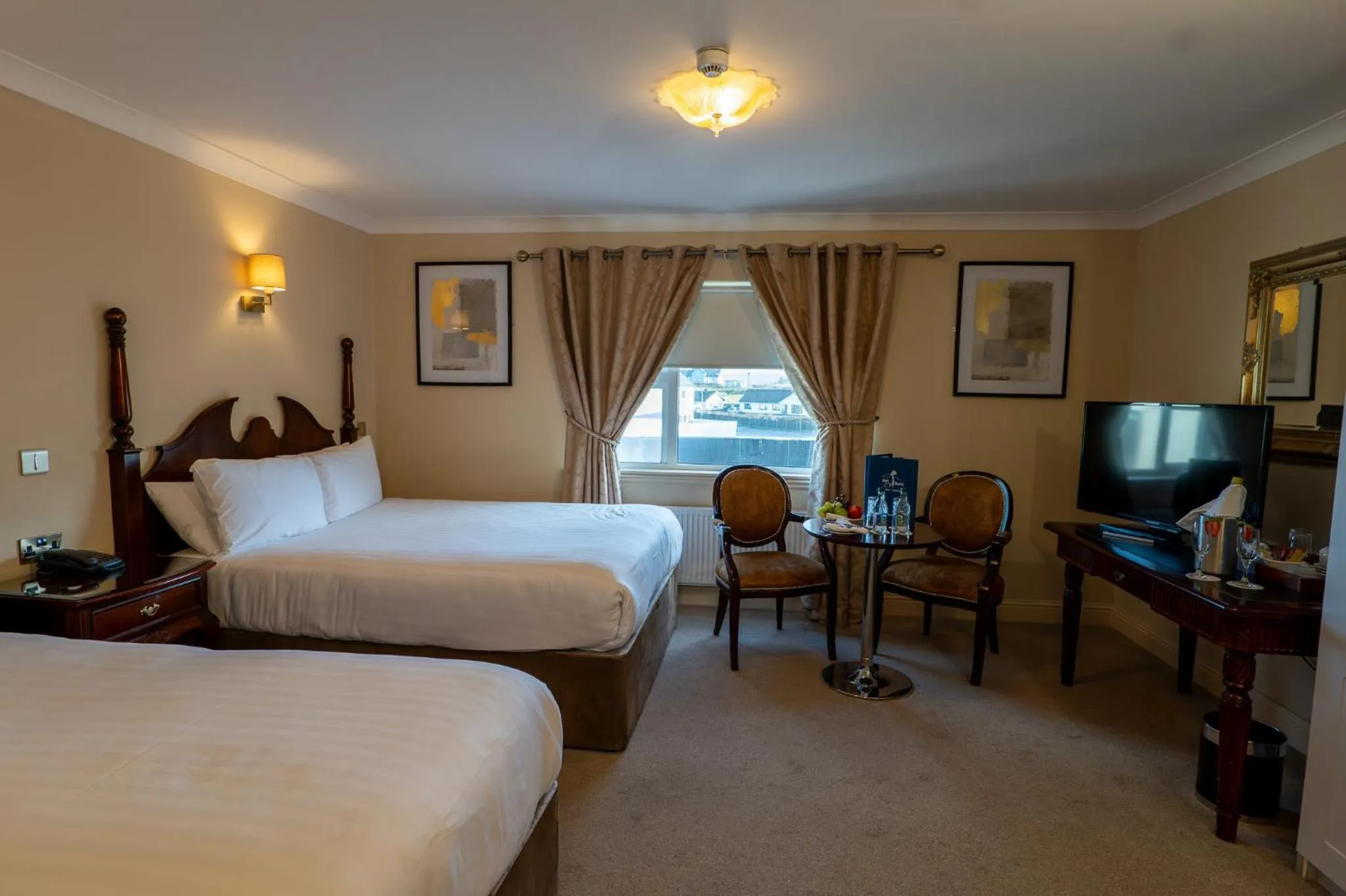 Bed in Atlantic Hotel