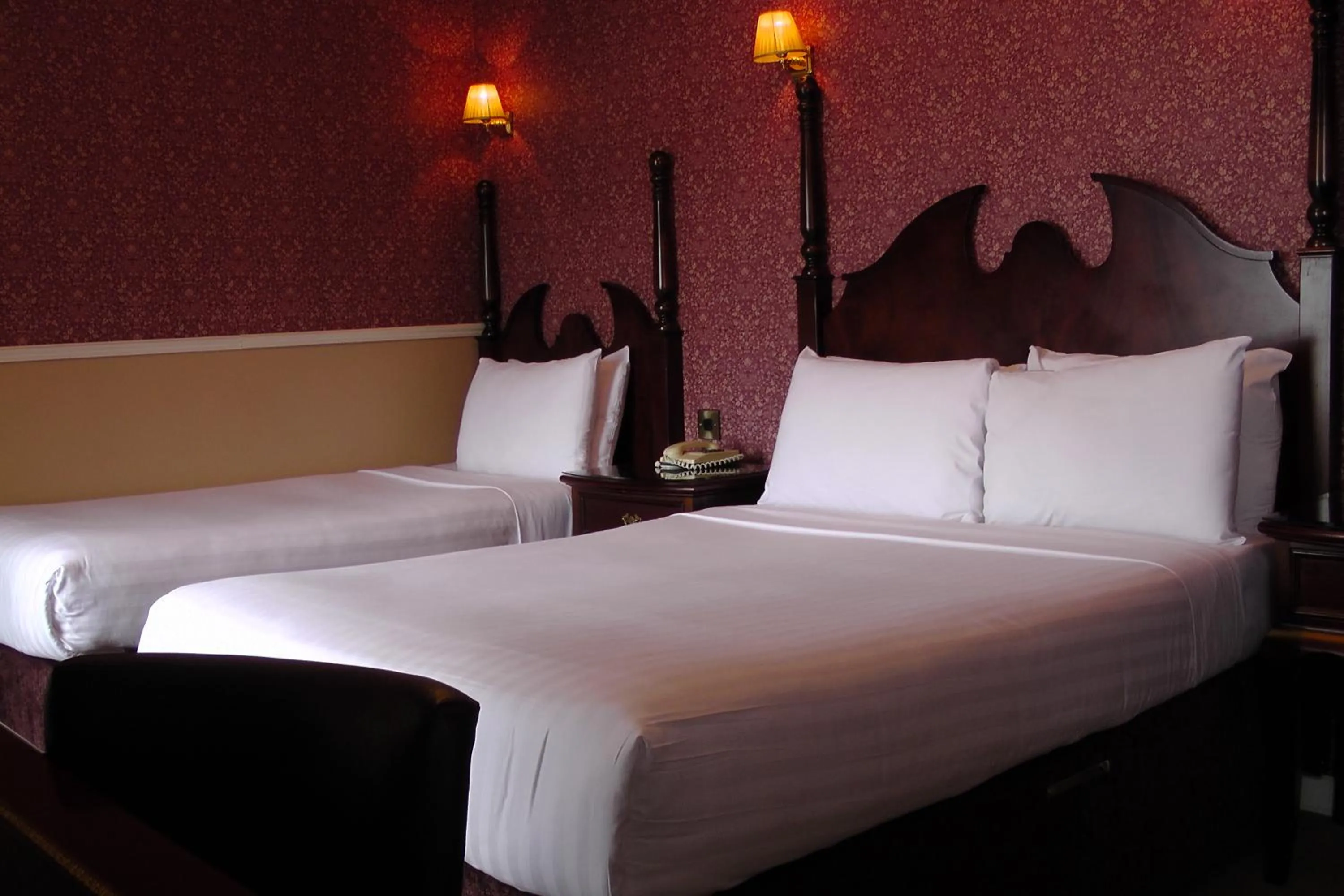 Bed in Atlantic Hotel