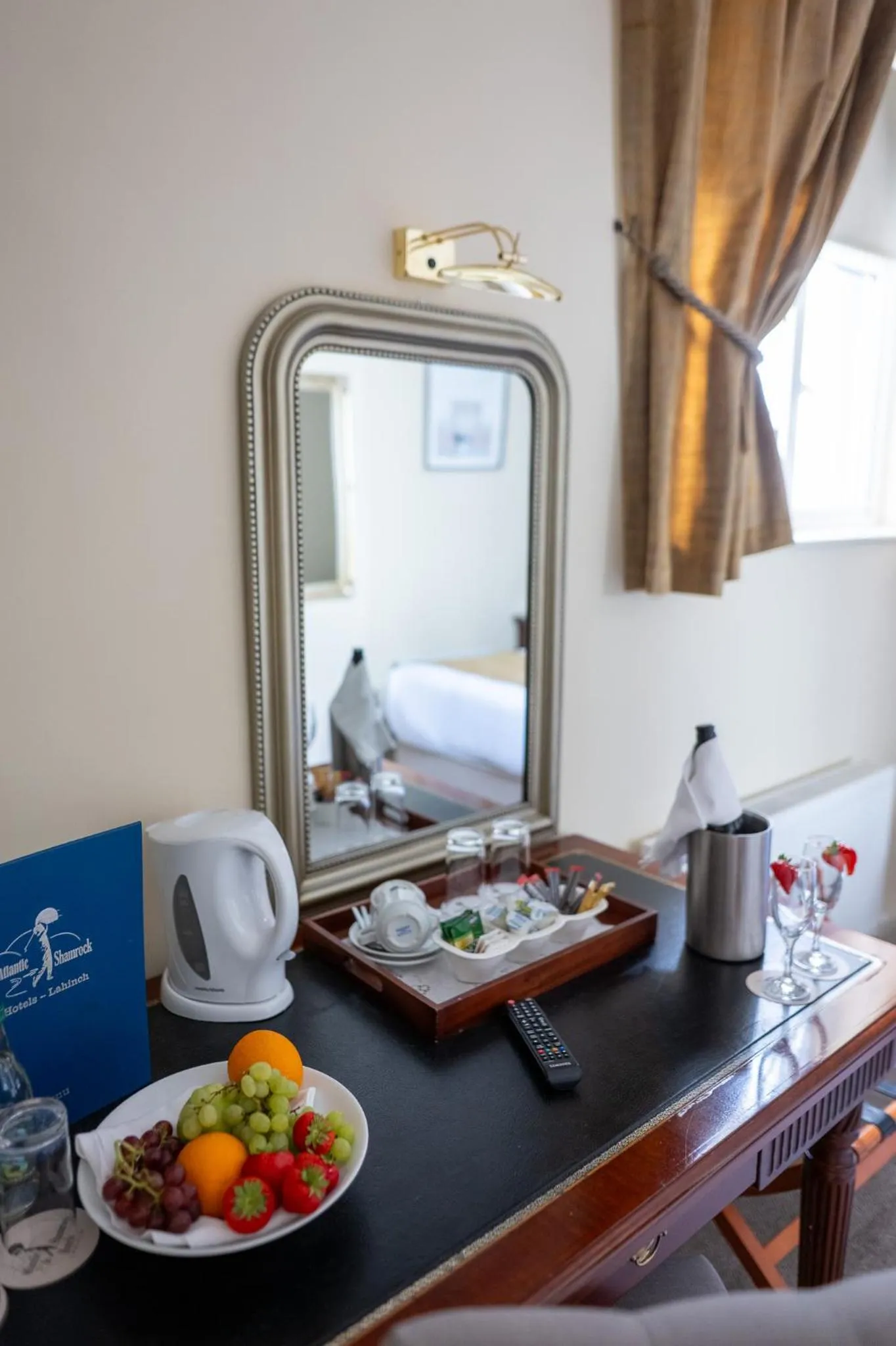 Bed in Atlantic Hotel