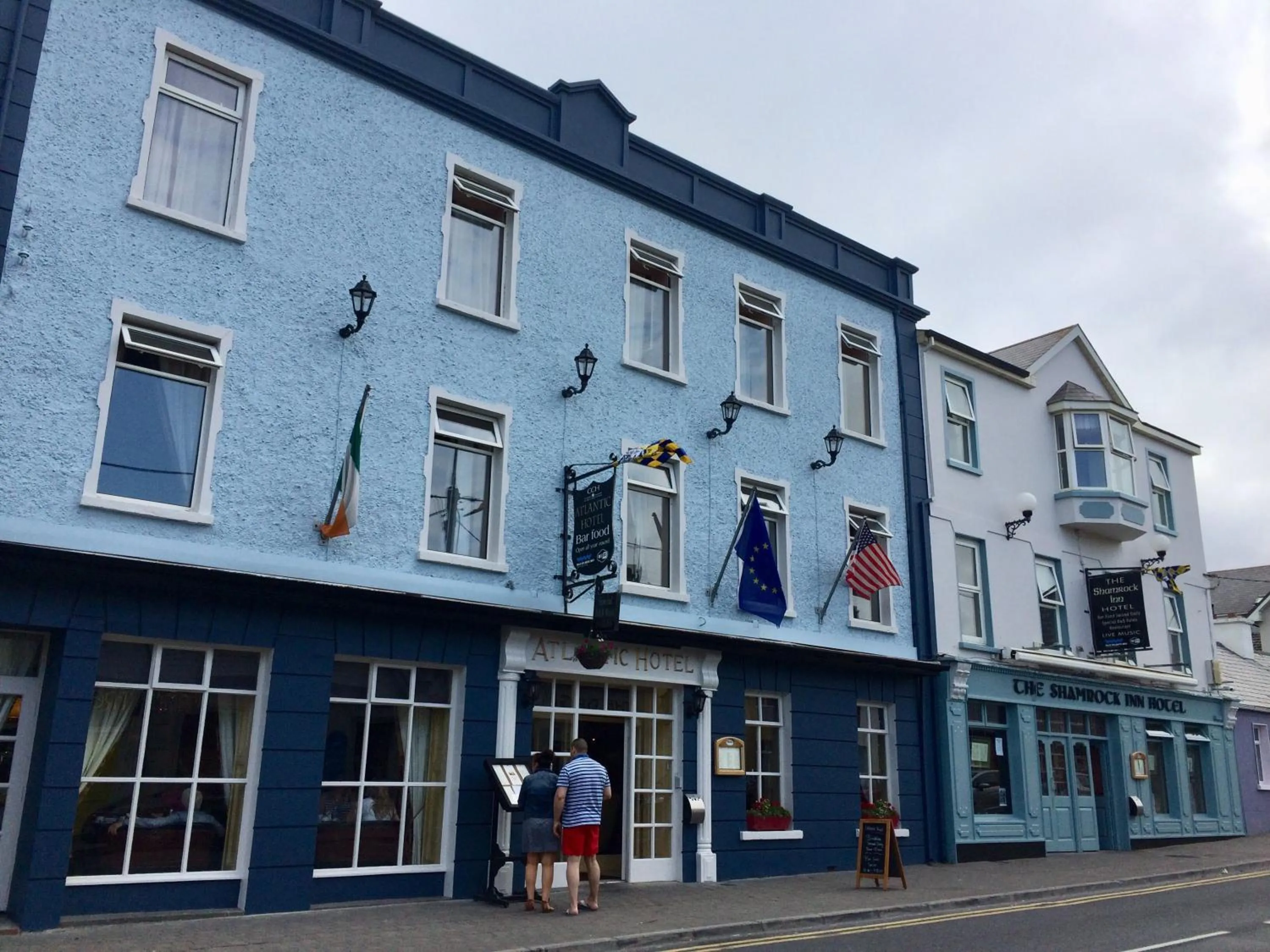 Facade/entrance in Atlantic Hotel