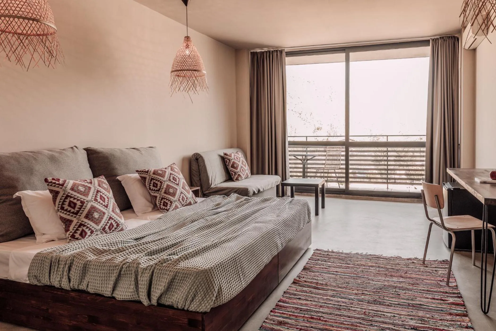 Living room, Bed in Sunny Beach Club - Adults Only #YouthfulVibes