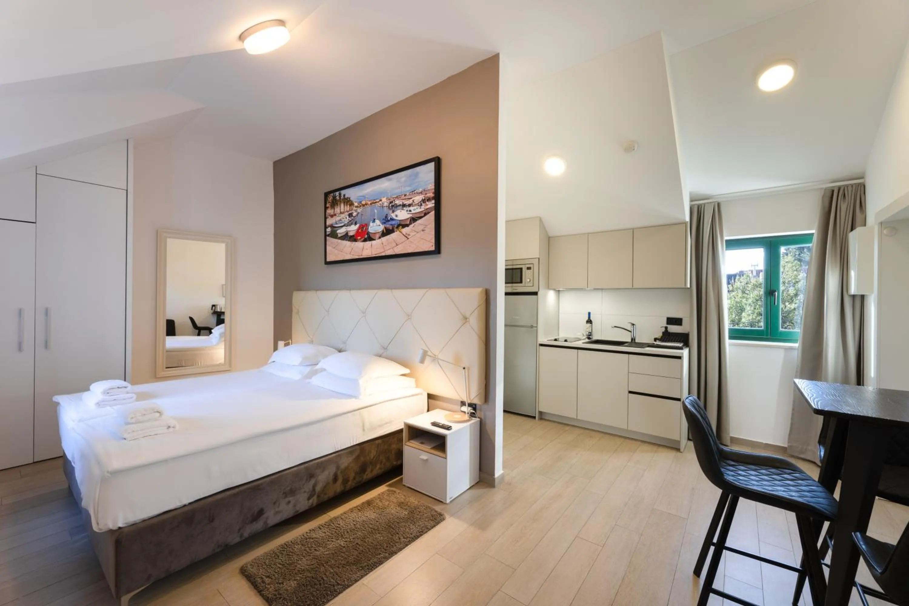 Bed in Apartments Korta