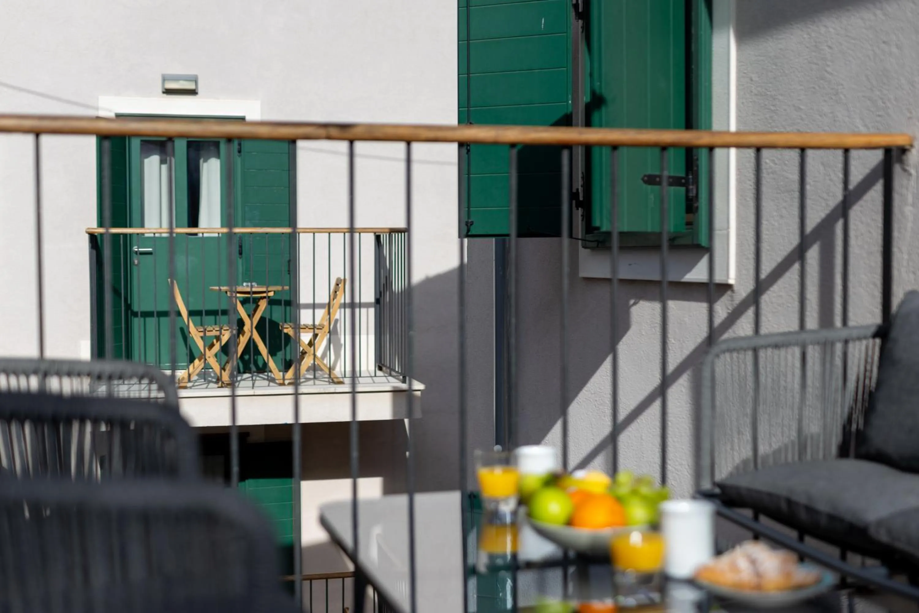 Balcony/Terrace in Apartments Korta