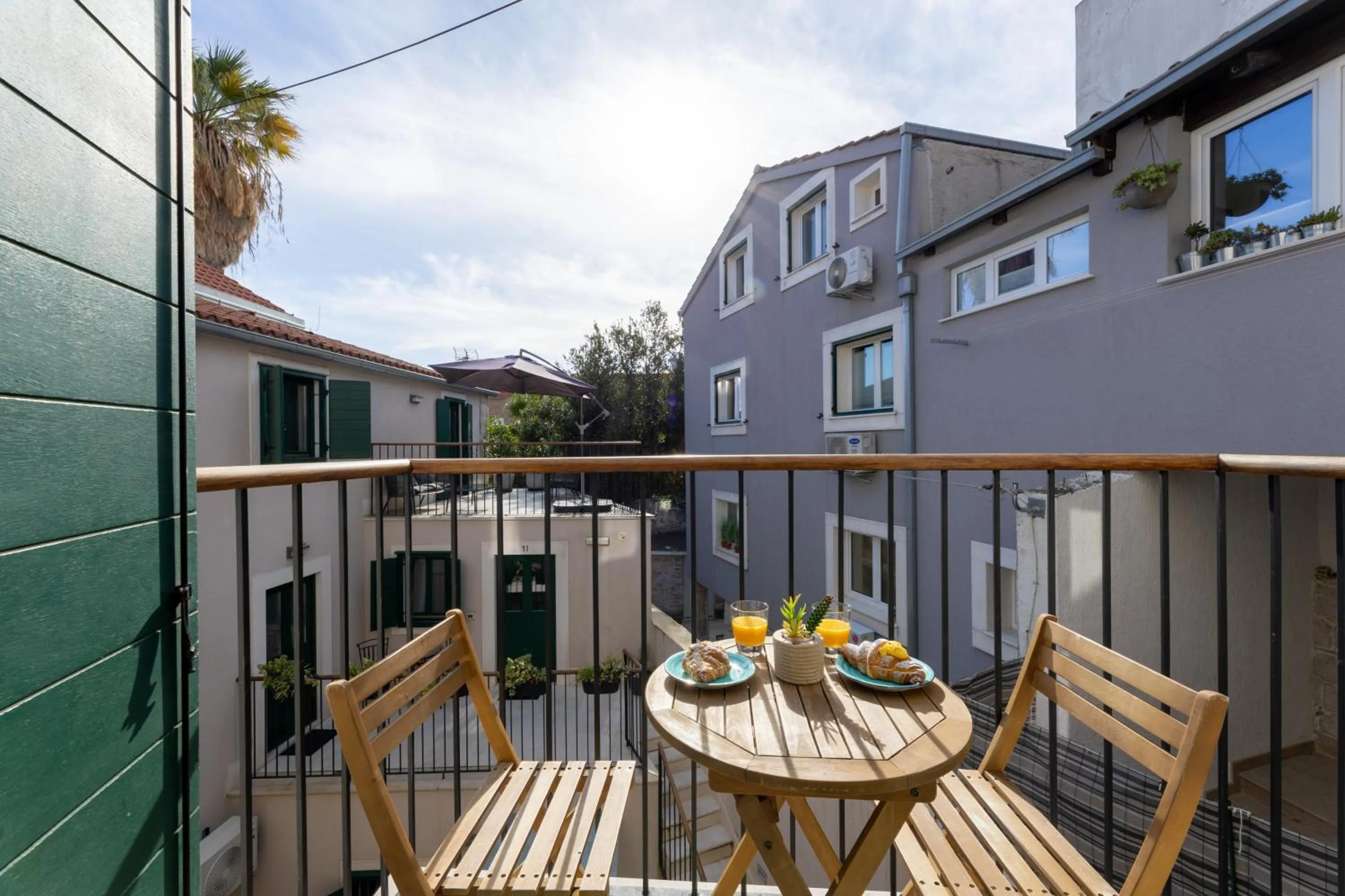 Balcony/Terrace in Apartments Korta