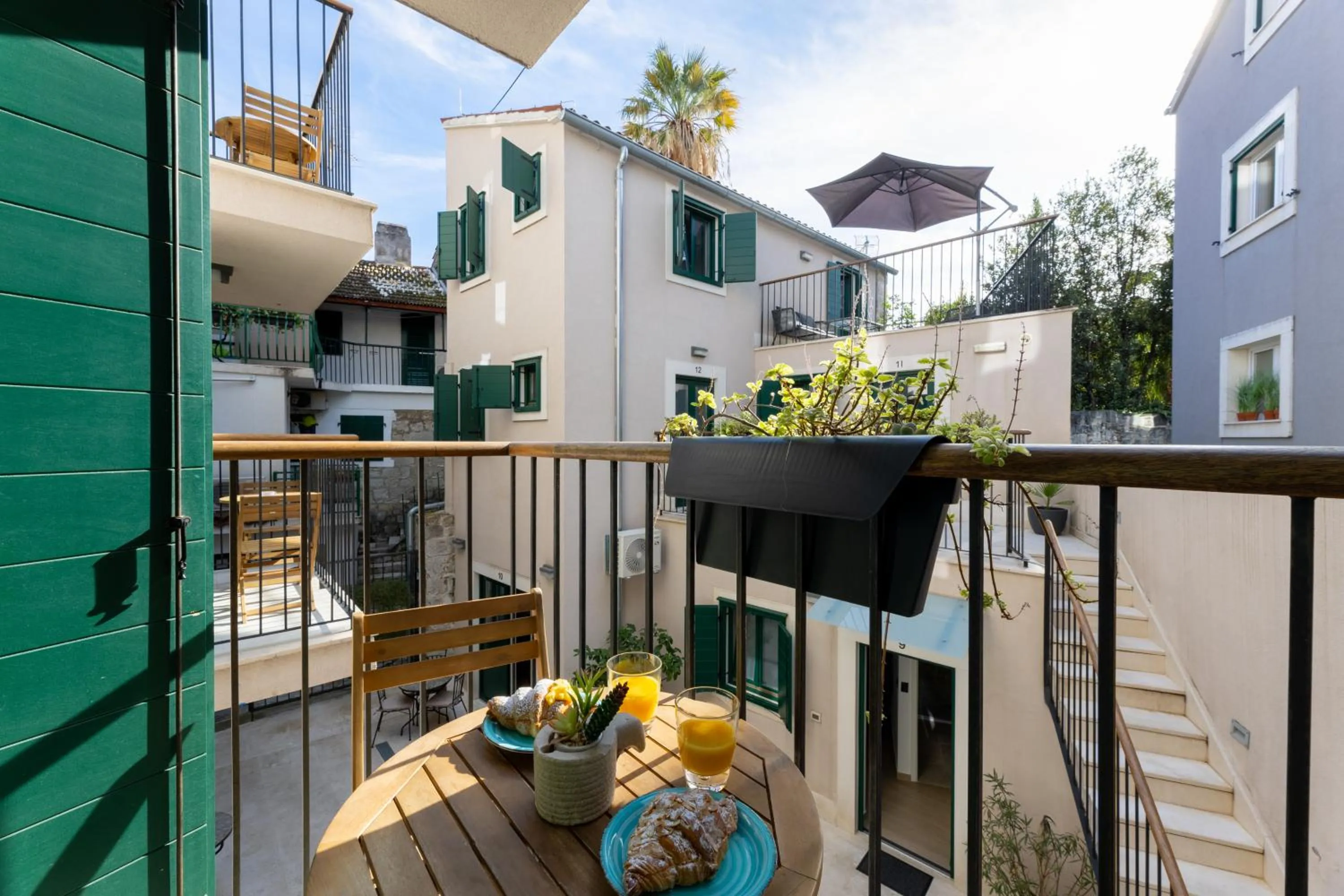 Balcony/Terrace in Apartments Korta