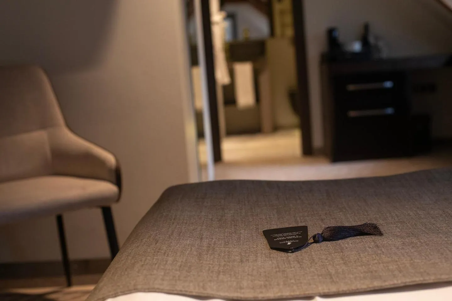 Decorative detail, Bed in Michaelson Boutique Hotel & SPA Brícoła