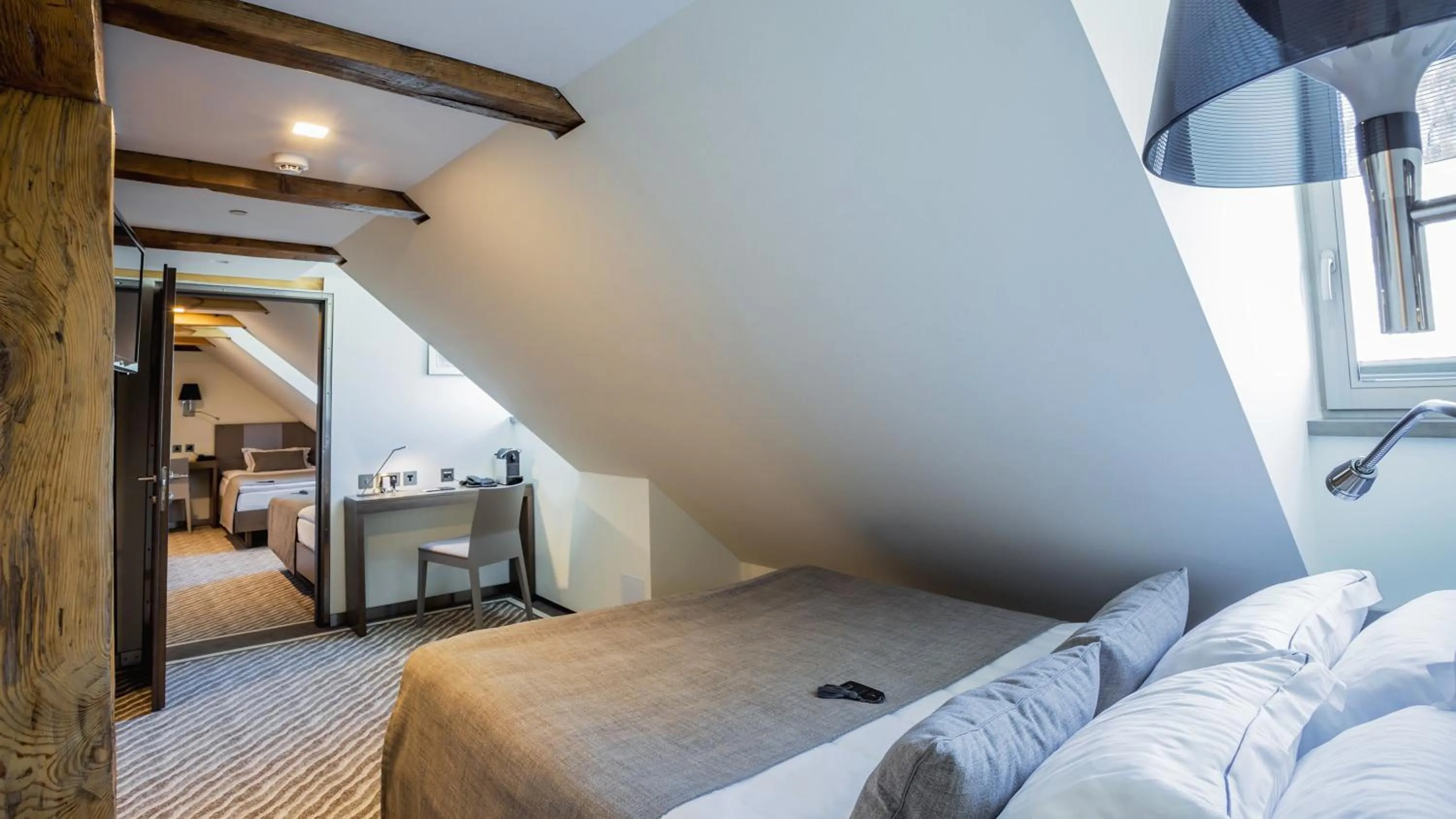 Bed in Michaelson Boutique Hotel & SPA Brícoła