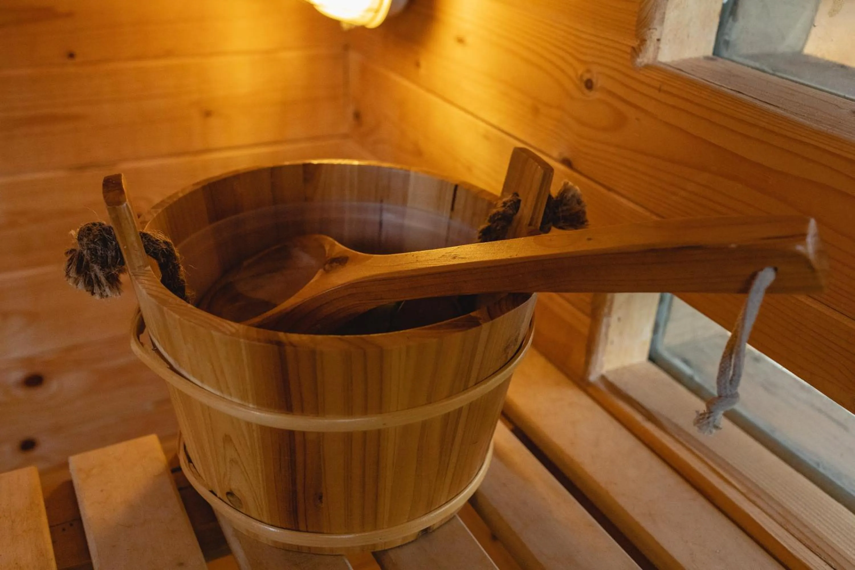 Sauna in B&B Mappamundi