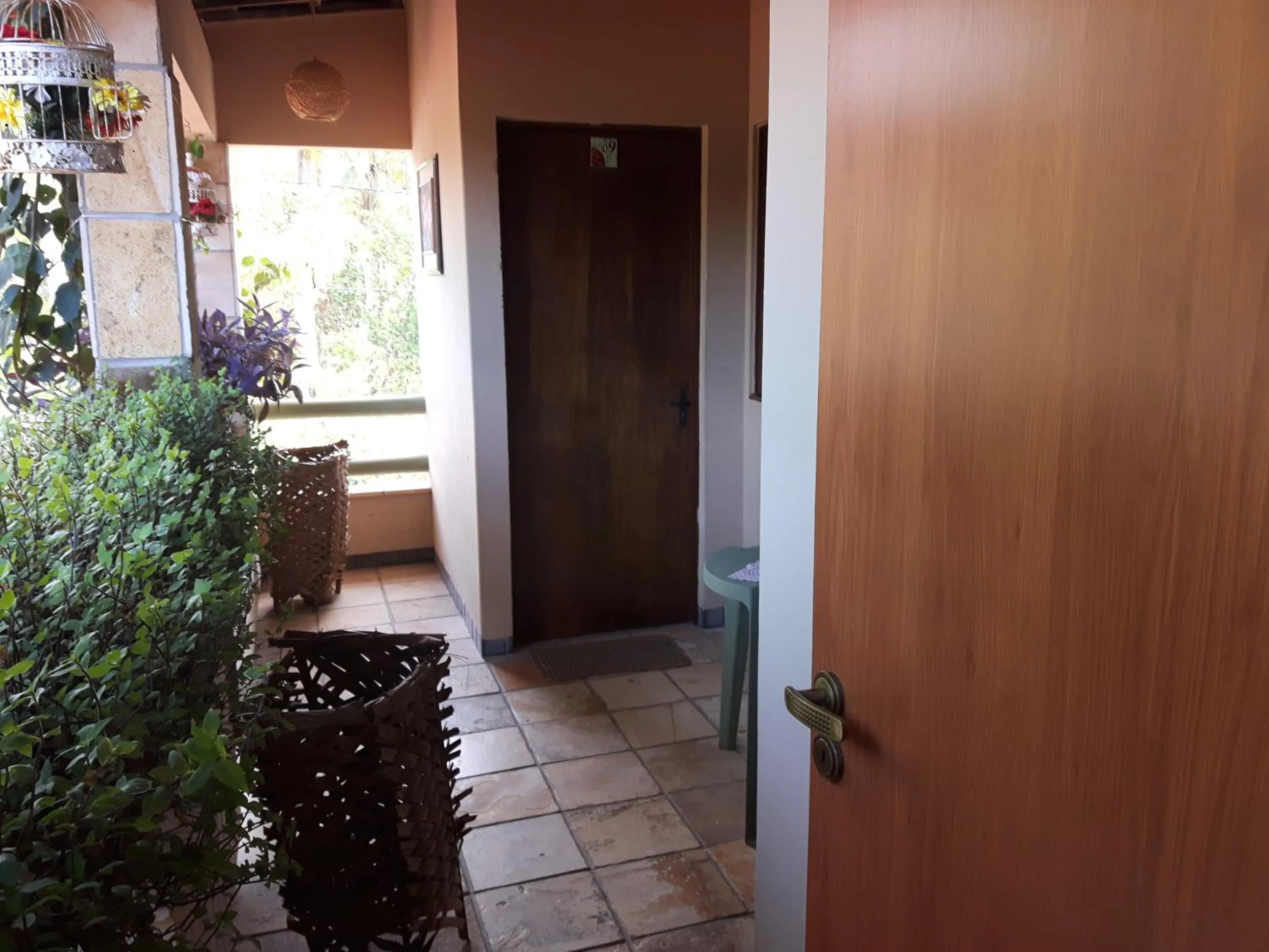 Balcony/Terrace in Pousada das Bromélias