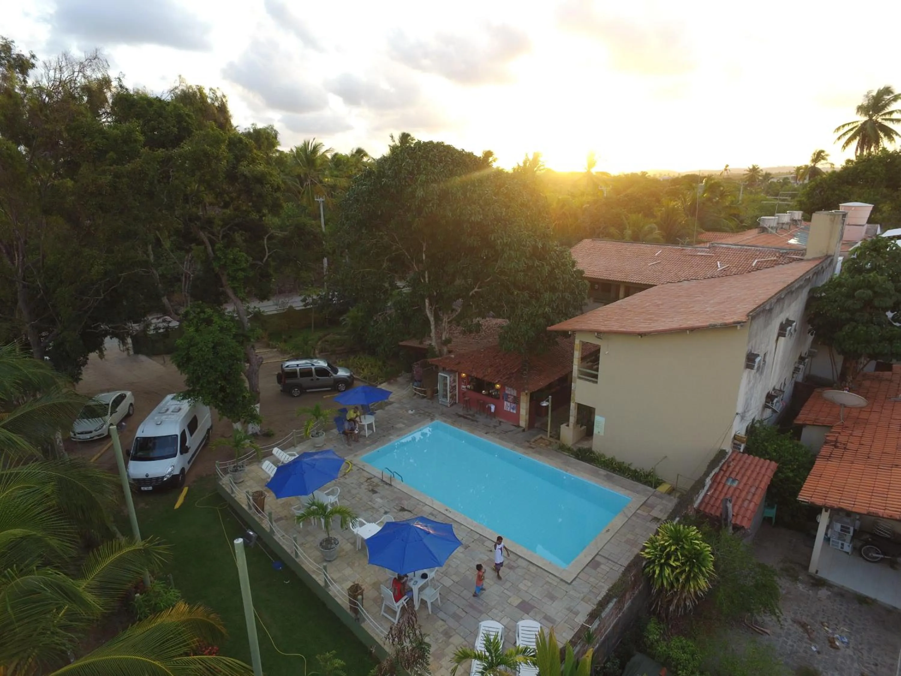 Property building in Pousada das Bromélias